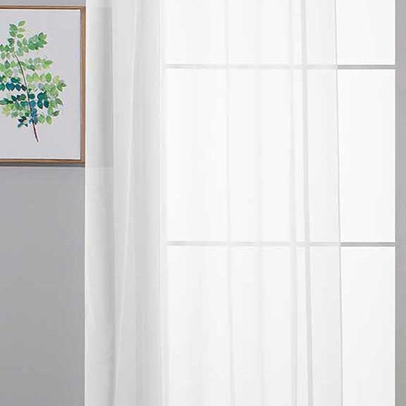 Ösenvorhang Transparent »Uni« Gardine Stores Vorhang Ösen Bleibandabschluß Wohnzimmer 20332-cn