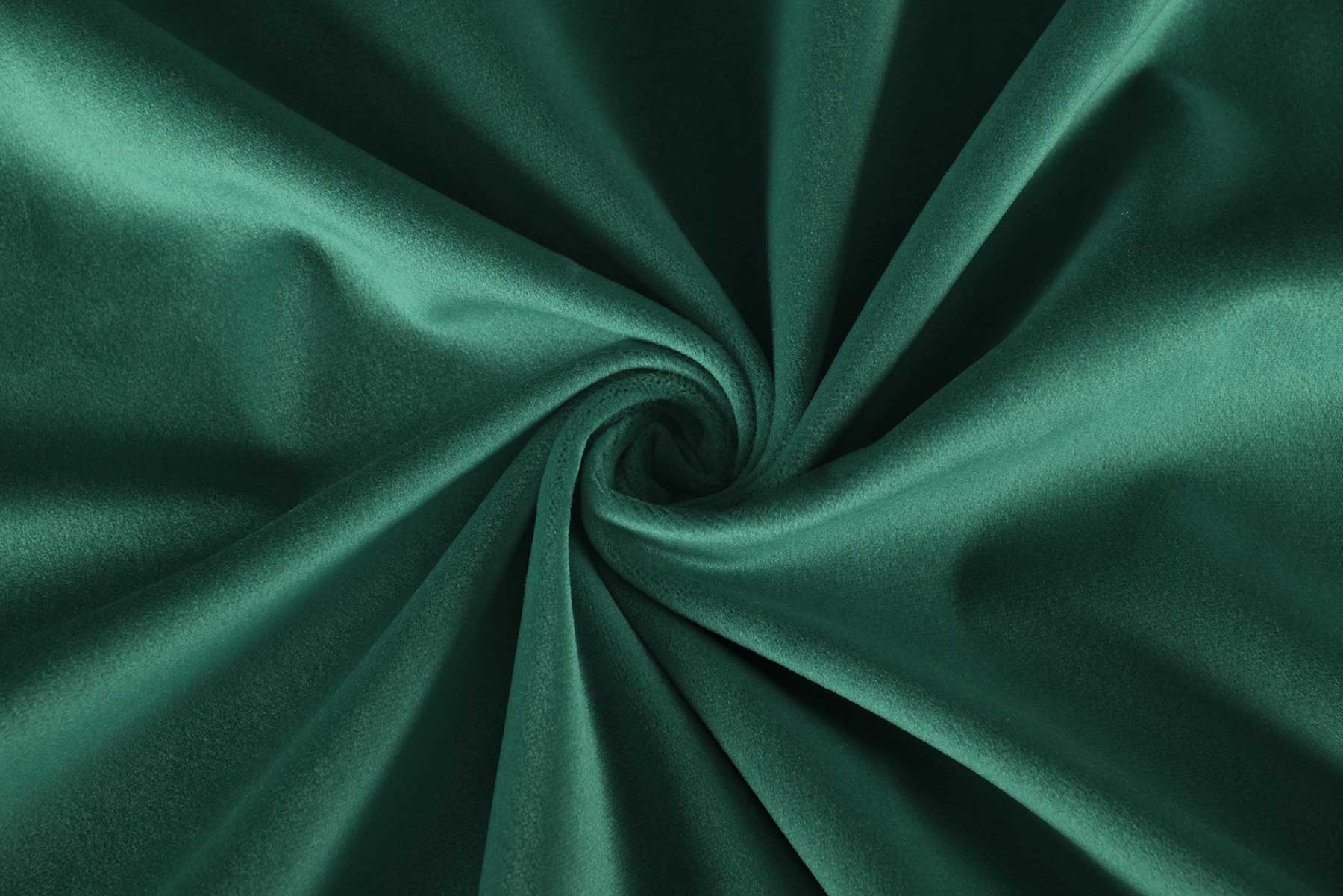 Verdunkelungsvorhang »Milano« Samt blickdicht Schlaufenband Tunneldurchzug Blackout Bügelband kürzbar 20357 Vorhang Set 20357_detail_3_green_2 | Gardinenbox.de