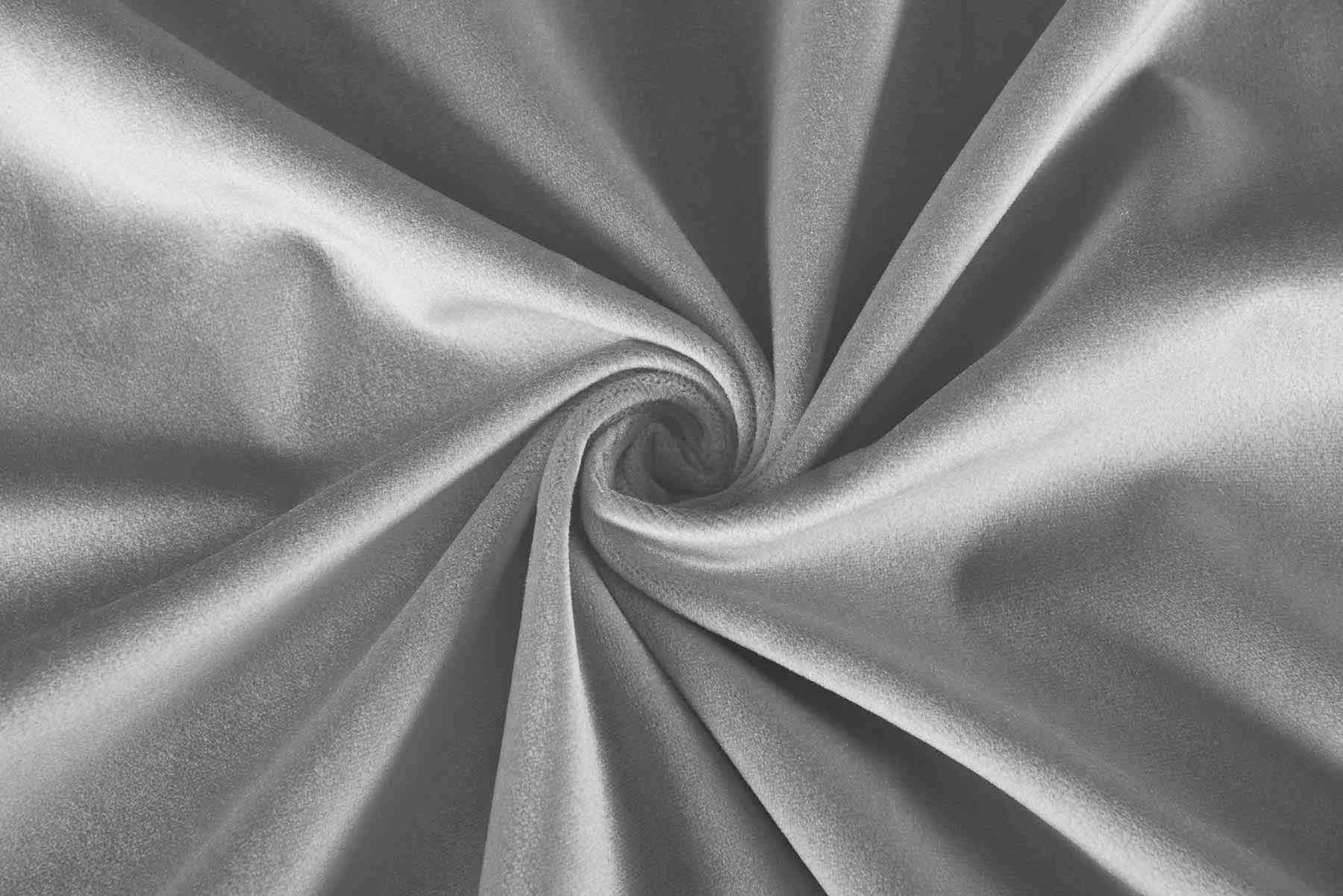 2er Set Flächenvorhänge Verdunkelung Schiebegardinen »Milano« Samt blickdicht Blackout Alu Paneelwägen Beschwerungsstangen 203571-2-alu Schiebegardine 20357_grau_3_heller_1 | Gardinenbox.de