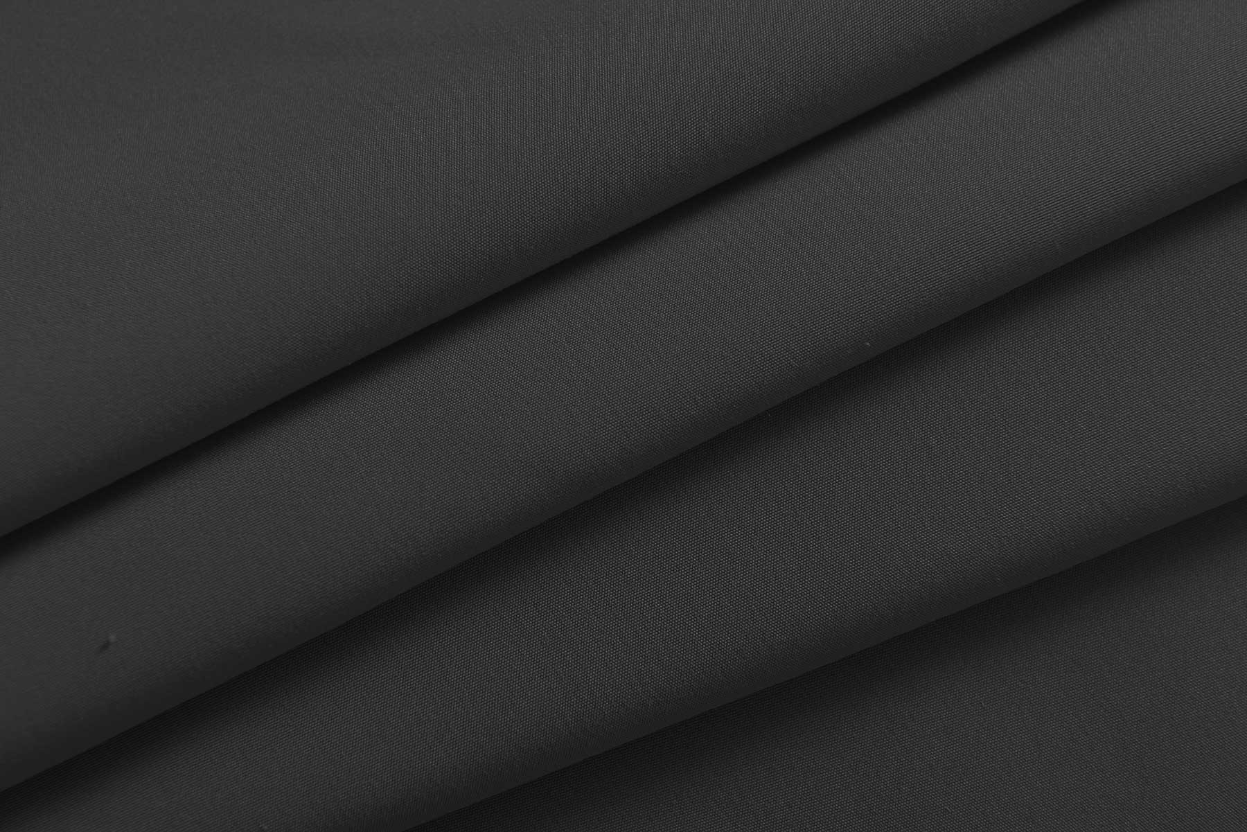 1er Set Vorhang Schal Schlaufen »Berlin« Microsatin Lichtdurchlässig Kräuselband Uni Matt 20400N Gardinenschal 20400_detail_schwarz_1 | Gardinenbox.de