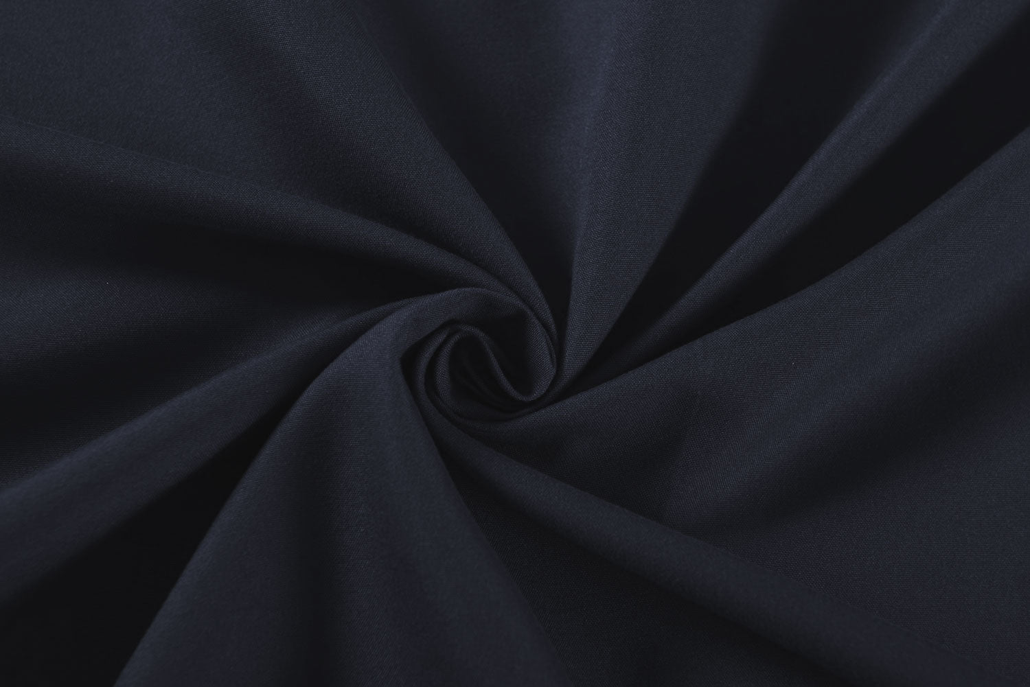 Vorhang Set Schal Ösen Microsatin Segeltuch Querbehang lichtdurchlässig Deko Wohnzimmer 20405S4 Vorhang Set 20405_dblau_1 | Gardinenbox.de