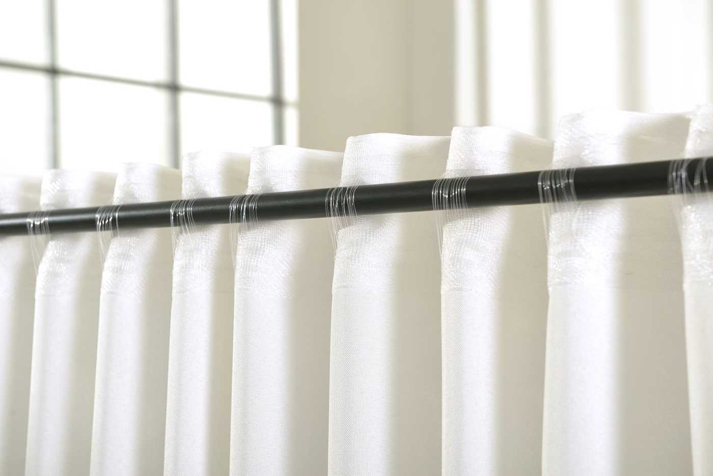 Vorhang Schal verdeckte Schlaufen >>Cationic<< blickdicht Leinen Optik natura seidenmatt (HxB) Landhaus Stil 20440 Vorhang 20440_Nature_6 | Gardinenbox.de