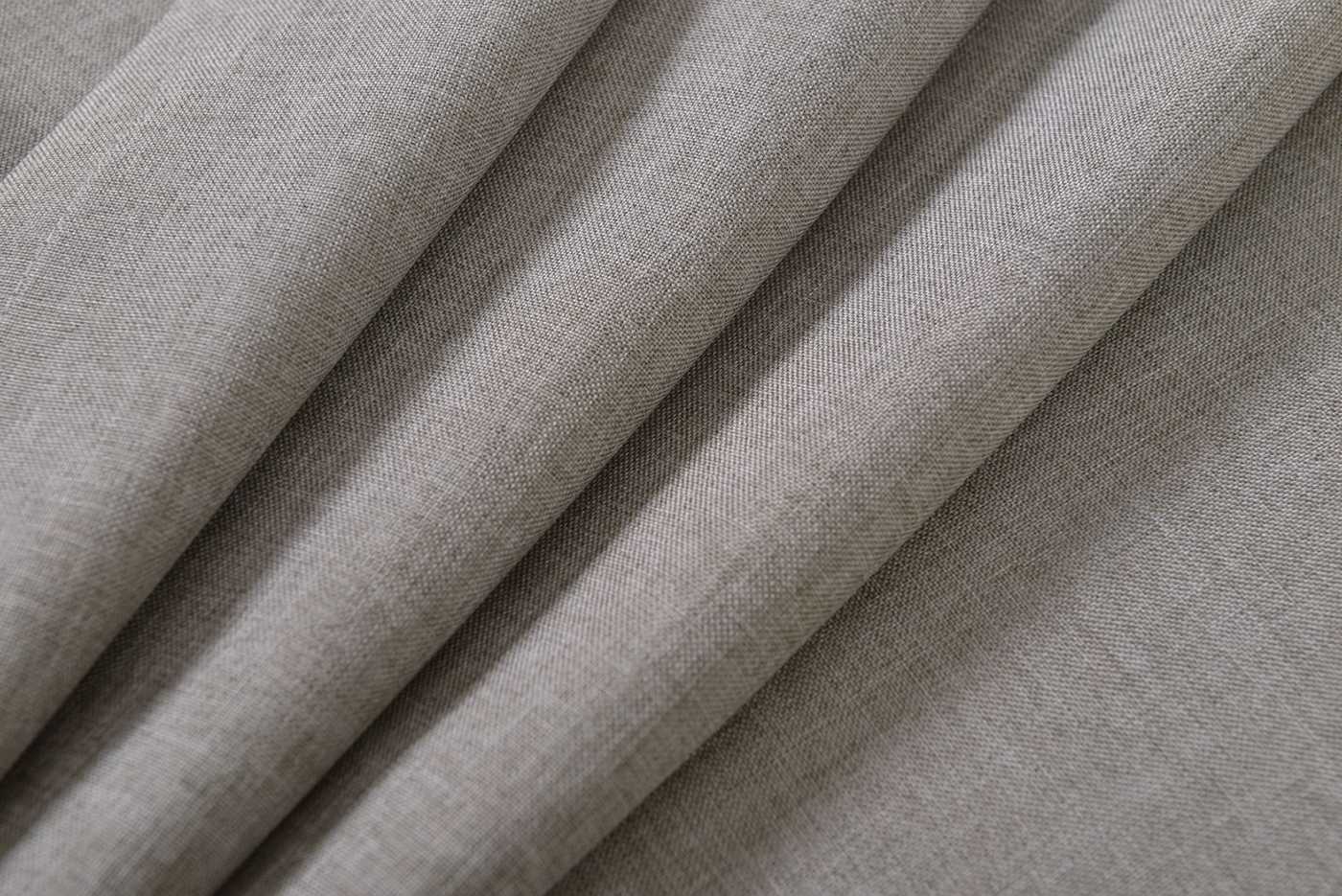 Vorhang Schal verdeckte Schlaufen >>Cationic<< blickdicht Leinen Optik natura seidenmatt (HxB) Landhaus Stil 20440 Vorhang 20440_grau_3 | Gardinenbox.de