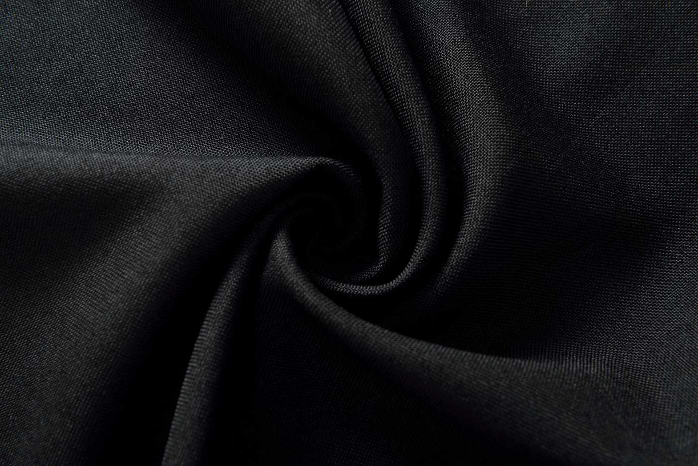 Vorhang Schal verdeckte Schlaufen >>Cationic<< blickdicht Leinen Optik natura seidenmatt (HxB) Landhaus Stil 20440 Vorhang 20440_schwarz_3 | Gardinenbox.de