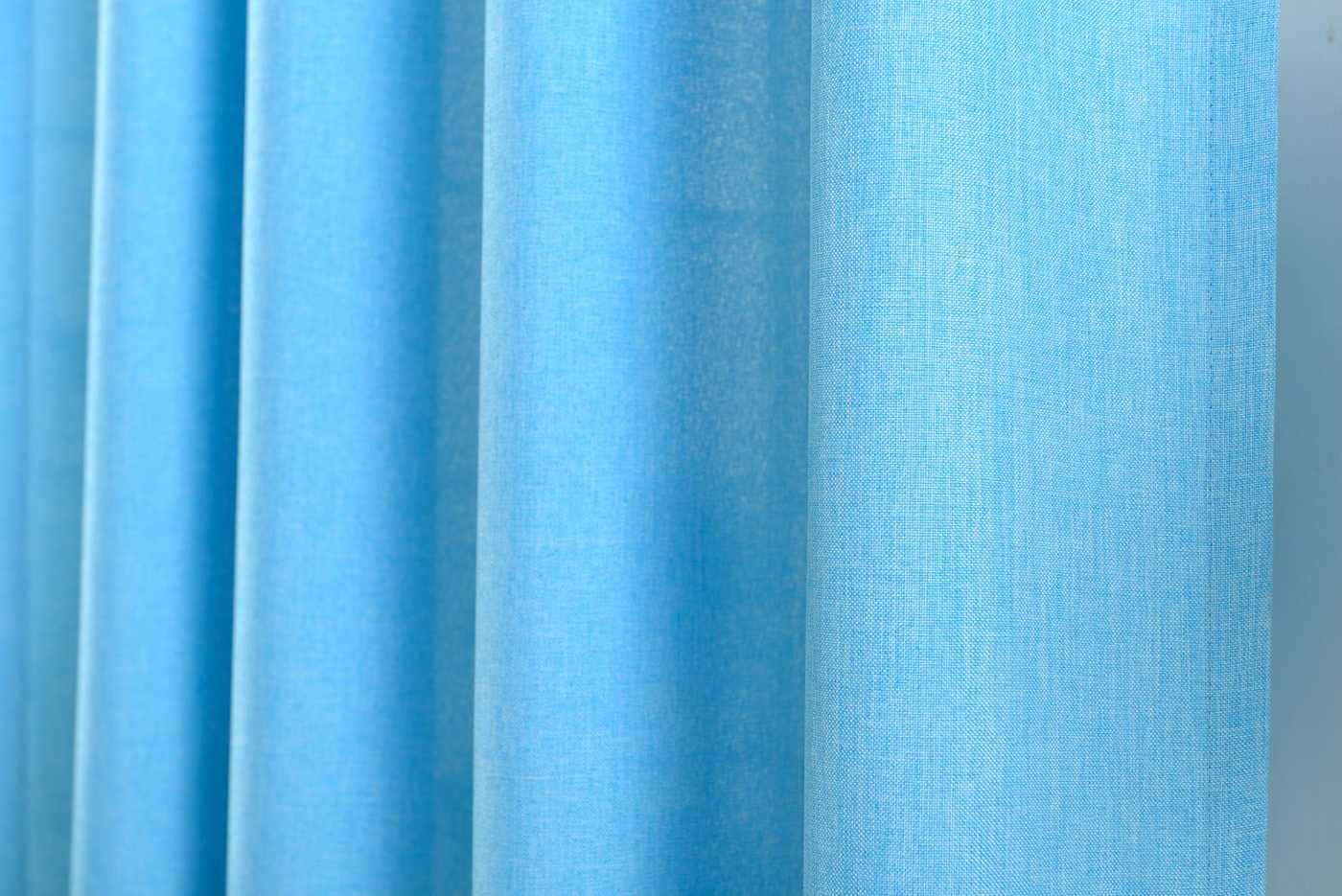 Vorhang Schal verdeckte Schlaufen >>Cationic<< blickdicht Leinen Optik natura seidenmatt (HxB) Landhaus Stil 20440 Vorhang 20440_tArkis_10 | Gardinenbox.de