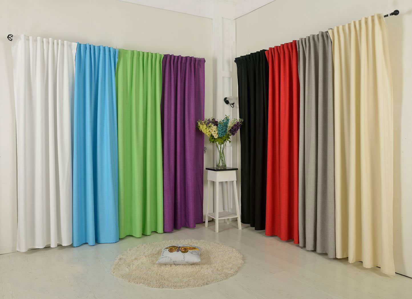 Vorhang Schal verdeckte Schlaufen >>Cationic<< blickdicht Leinen Optik natura seidenmatt (HxB) Landhaus Stil 20440 Vorhang 20440var_13b9dd0b-3f92-4c8a-afdd-47014559c0aa | Gardinenbox.de