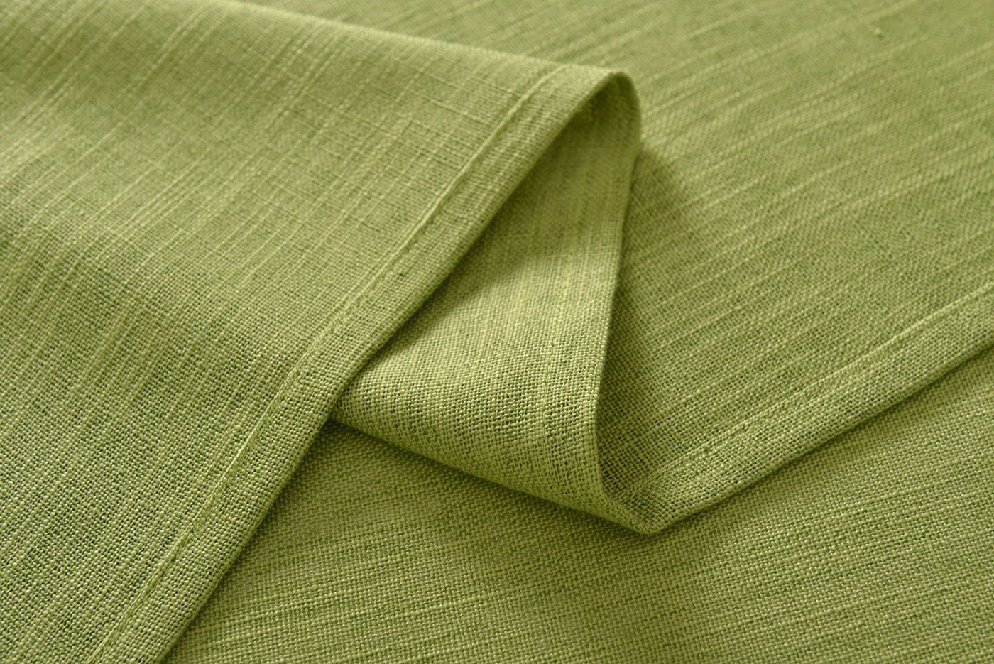 Vorhang Schal verdeckte Schlaufen >>Linene<< blickdicht Leinen Optik Natur Grobfaser (HxB) Lanhaus Stil schwere Qualität 20445 Vorhang 20445_grAn_5 | Gardinenbox.de