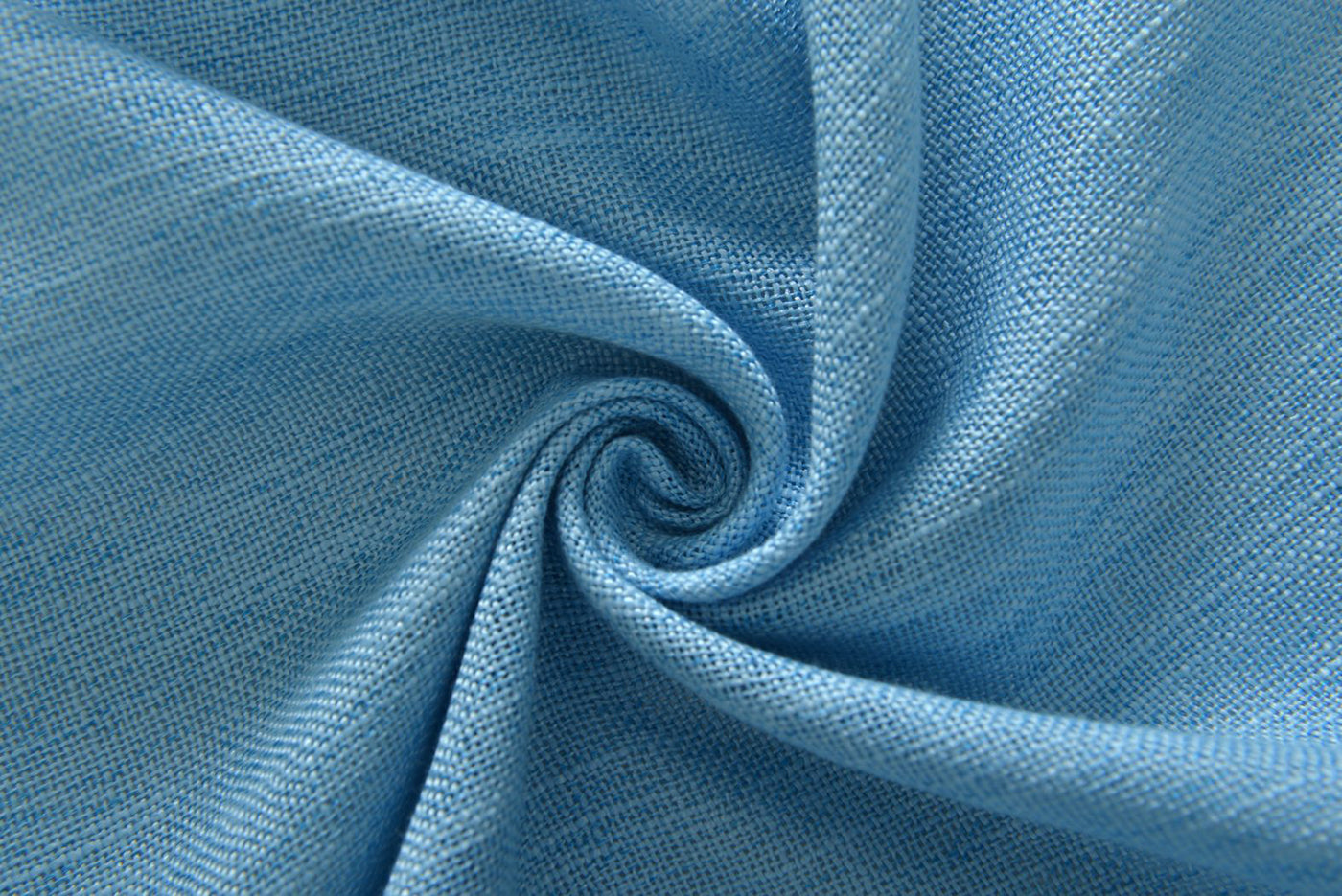 Vorhang Schal verdeckte Schlaufen >>Linene<< blickdicht Leinen Optik Natur Grobfaser (HxB) Lanhaus Stil schwere Qualität 20445 Vorhang 20445_tArkis_3 | Gardinenbox.de