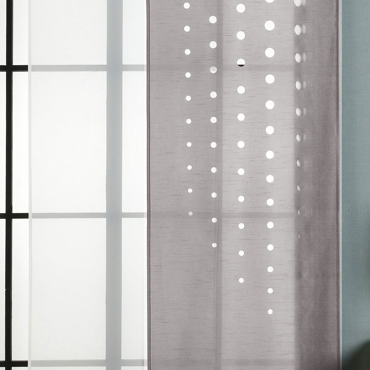 2er-Pack Schiebegardine Flächenvorhang Toledo Lasercut Wildseide Optik Voile cm (HxB) inkl. Paneelwagen und Beschwerungsstangen 165660 Grau Schiebegardine 2er-Pack_Schiebegardine_Flachenvorhang_Toledo_Lasercut_Wildseide_Optik_Voile_cm_HxB_inkl._Paneelwagen_und_Beschwerungsstangen_165660_-_Gardinenbox.de_-_-3675483 | Gardinenbox.de