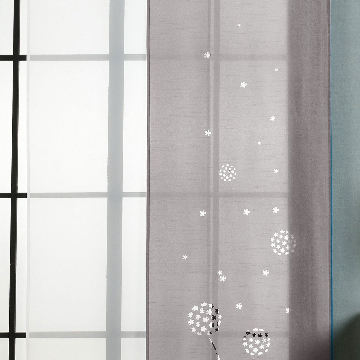 2er-Pack Schiebegardine Flächenvorhang Zamora Lasercut Wildseide Optik Voile cm (HxB) inkl. Paneelwagen und Beschwerungsstangen 165620 Grau Schiebegardine 2er-Pack_Schiebegardine_Flachenvorhang_Zamora_Lasercut_Wildseide_Optik_Voile_cm_HxB_inkl._Paneelwagen_und_Beschwerungsstangen_165620_-_Gardinenbox.de_-_-3675531 | Gardinenbox.de