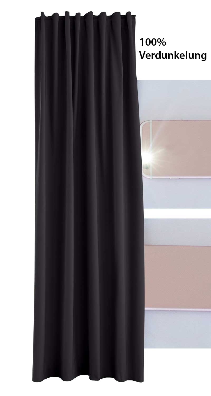 2er Pack Vorhänge Verdunkelung »DARK« 100% Blickdicht verdeckte Schlaufen Kräuselband Raffhalter Softshell Material Lichtundurchlässig 10000350-2 Vorhang Set 2er_Pack_Vorhange_Verdunklung_DARK_100_Blickdicht_verdeckte_Schlaufen_Krauselband_Raffhalter_Softshell_Material_Lichtundurchlassig_10000350-2_-_Gardinenbox.de_-_-3669111 | Gardinenbox.de