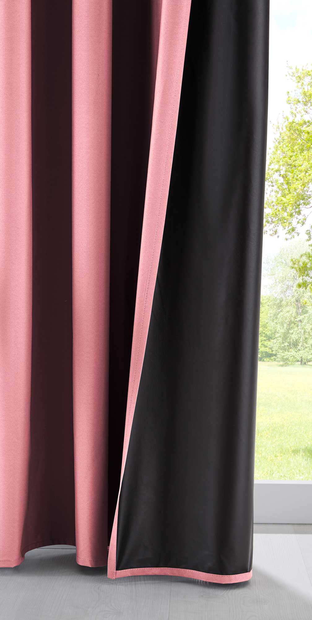 2er Pack Vorhänge Verdunkelung »DARK« 100% Blickdicht verdeckte Schlaufen Kräuselband Raffhalter Softshell Material Lichtundurchlässig 10000350-2 Vorhang Set 2er_Pack_Vorhange_Verdunklung_DARK_100_Blickdicht_verdeckte_Schlaufen_Krauselband_Raffhalter_Softshell_Material_Lichtundurchlassig_10000350-2_-_Gardinenbox.de_-_-3669218 | Gardinenbox.de