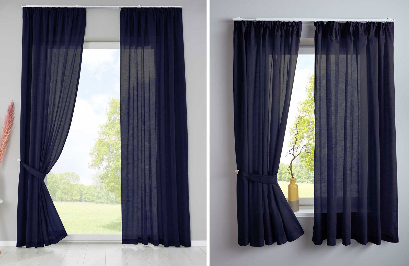 2er Set Bio Organic Vorhänge Reine Baumwolle Transparent Gardinen Verdeckte Schlaufen Gardinenband Pflegeleicht 202087 Vorhang Set 2er_Set_Bio_Organic_Vorhange_Reine_Baumwolle_Transparent_Gardinen_Verdeckte_Schlaufen_Gardinenband_Pflegeleicht_202087_-_Gardinenbox.de_-_-3669714 | Gardinenbox.de