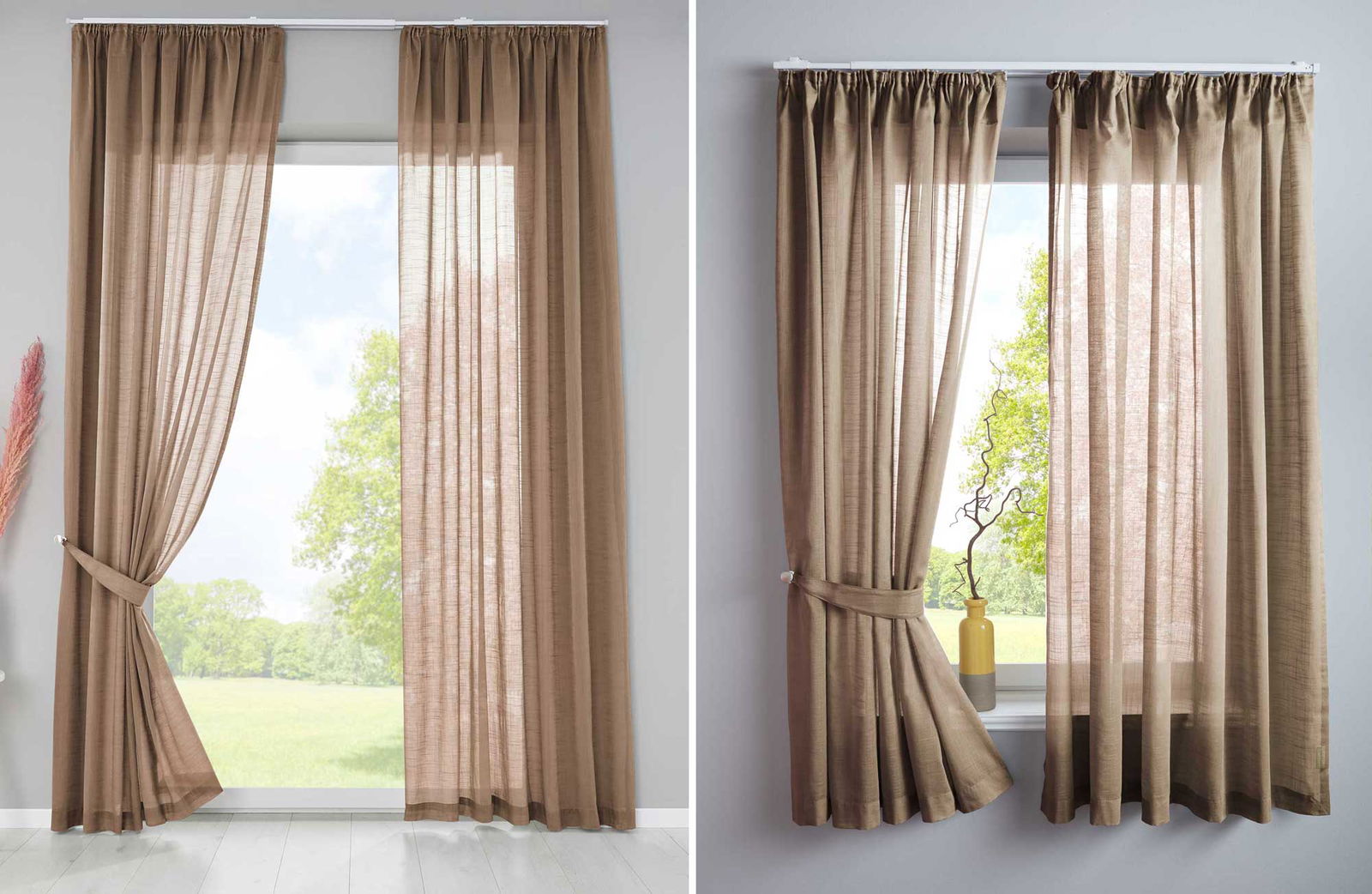 2er Set Bio Organic Vorhänge Reine Baumwolle Transparent Gardinen Verdeckte Schlaufen Gardinenband Pflegeleicht 202087 Vorhang Set 2er_Set_Bio_Organic_Vorhange_Reine_Baumwolle_Transparent_Gardinen_Verdeckte_Schlaufen_Gardinenband_Pflegeleicht_202087_-_Gardinenbox.de_-_-3669859 | Gardinenbox.de