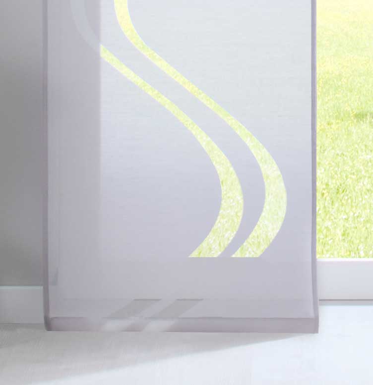 2er Set Flächenvorhänge Schiebegardinen Ausbrenner Qualität modern mit Wellen Muster transparent Paneelwägen Beschwerungsstangen 20190418-2 Schiebegardine 2er_Set_Flachenvorhange_Schiebegardinen_Ausbrenner_Qualitat_modern_mit_Wellen_Muster_transparent_Paneelwagen_Beschwerungsstangen_20190418-2_-_Gardinenbox.de_-_-3670785 | Gardinenbox.de