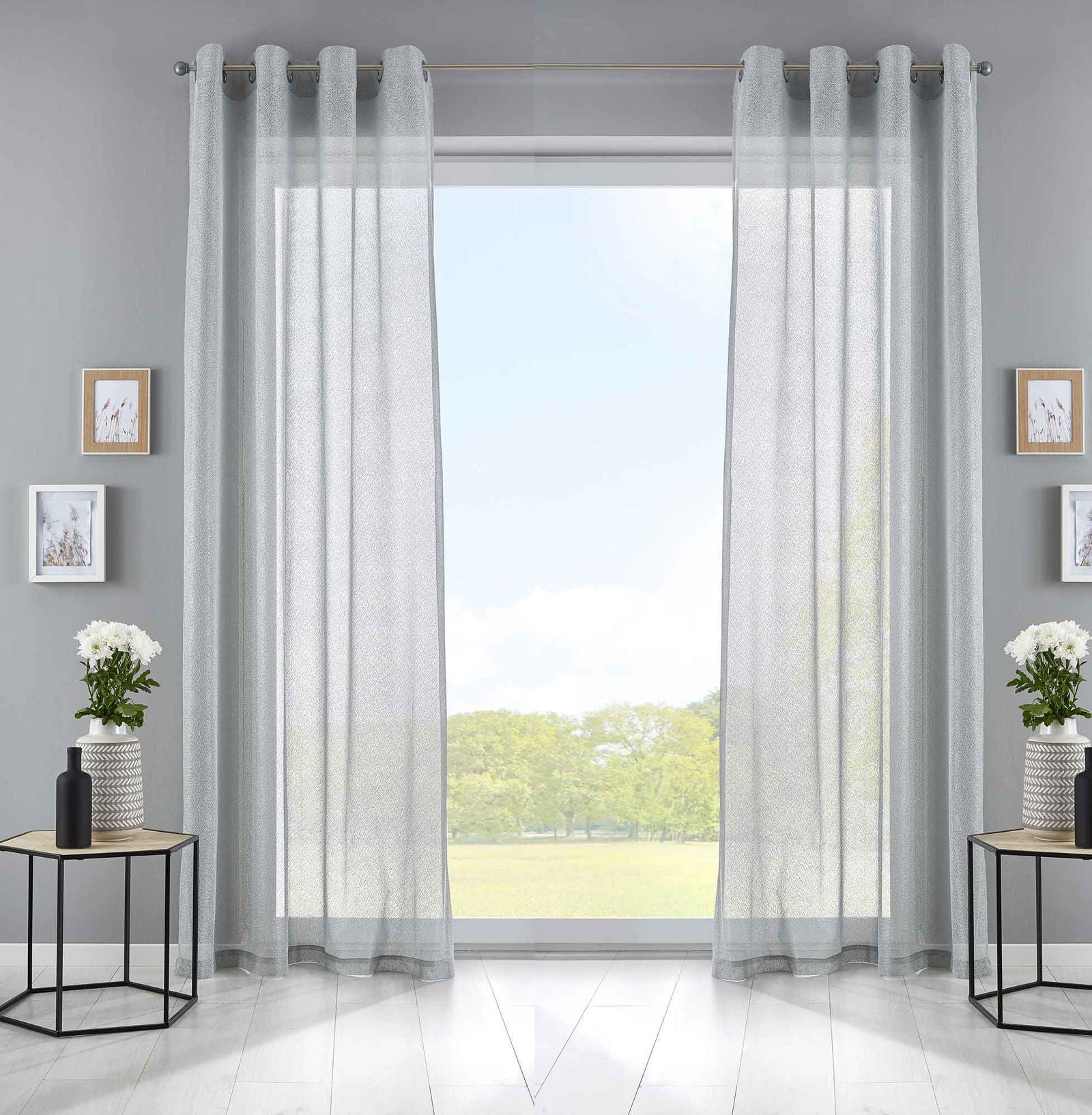 2er Set Gardinen Netz Struktur mit Ösen einfarbig transparent Deko Vorhang Netzvorhang Network 202220353-2 Netzgardine 2er_Set_Gardinen_Netz_Struktur_mit_Osen_einfarbig_transparent_Deko_Vorhang_Netzvorhang_Network_202220353-2_-_Gardinenbox.de_-_-3671228 | Gardinenbox.de