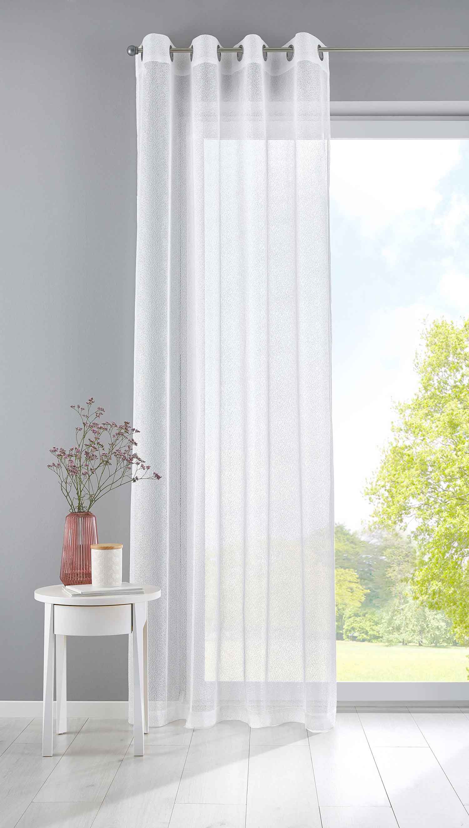 2er Set Gardinen Netz Struktur mit Ösen einfarbig transparent Deko Vorhang Netzvorhang Network 202220353-2 Netzgardine 2er_Set_Gardinen_Netz_Struktur_mit_Osen_einfarbig_transparent_Deko_Vorhang_Netzvorhang_Network_202220353-2_-_Gardinenbox.de_-_-3671267 | Gardinenbox.de