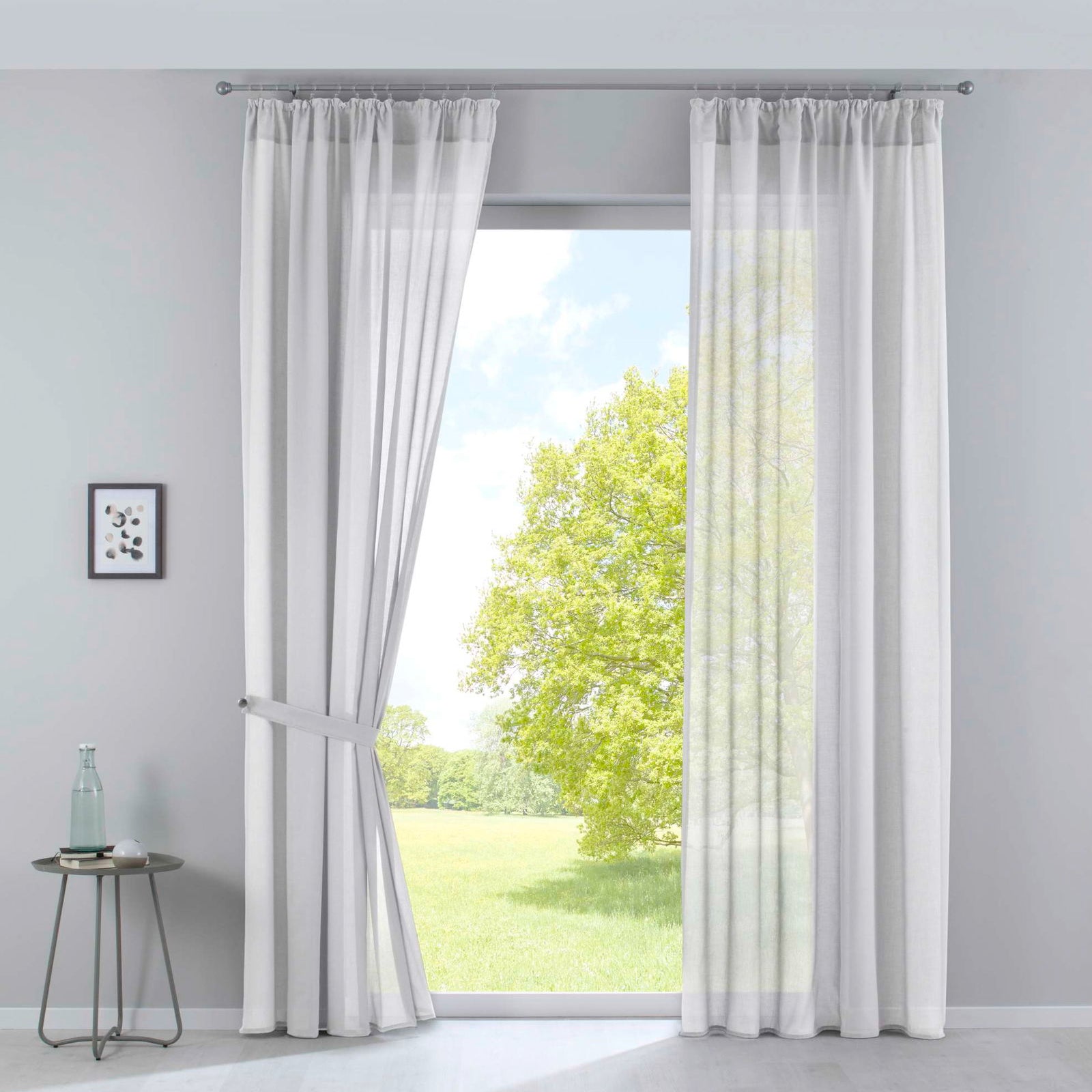 2er Set Gardinen »Nizza« Baumwoll-Voile Halbvoile Transparent Stores mit Gardinenband und Tuneldurchzug 2019031-2 Creme Gardinenschal 2er_Set_Gardinen_Nizza_Baumwoll-Voile_Halbvoile_Transparent_Stores_mit_Gardinenband_und_Tuneldurchzug_2019031-2_-_Gardinenbox.de_-_-3671688 | Gardinenbox.de