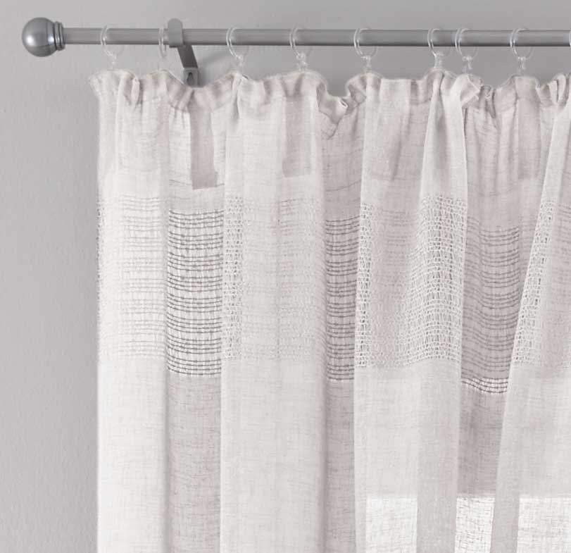 2er Set Gardinen Voile »Sanremo« Landhaus-Stil Querstreifen Leinen Häkel Optik Netzstruktur verdeckte Schlaufen Gardinenband 20190340-2 Gardinenschal 2er_Set_Gardinen_Voile_Sanremo_Landhaus-Stil_Querstreifen_Leinen_Hakel_Optik_Netzstruktur_verdeckte_Schlaufen_Gardinenband_20190340-2_-_Gardinenbox.de_-_-3671441 | Gardinenbox.de