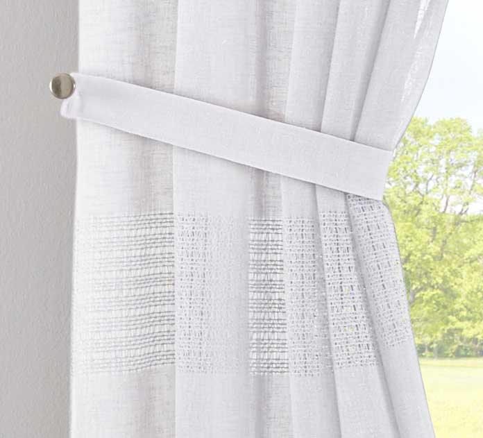 2er Set Gardinen Voile »Sanremo« Landhaus-Stil Querstreifen Leinen Häkel Optik Netzstruktur verdeckte Schlaufen Gardinenband 20190340-2 Gardinenschal 2er_Set_Gardinen_Voile_Sanremo_Landhaus-Stil_Querstreifen_Leinen_Hakel_Optik_Netzstruktur_verdeckte_Schlaufen_Gardinenband_20190340-2_-_Gardinenbox.de_-_-3671474 | Gardinenbox.de