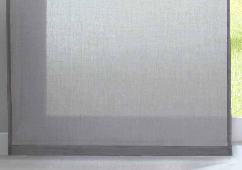2er Set Schiebegardinen »Nizza« Baumwoll-Voile Halbvoile Transparent Flächenvorhang mit Paneelwagen und Beschwerungsstange 2019032-2 Schiebegardine 2er_Set_Schiebegardinen_Nizza_Baumwoll-Voile_Halbvoile_Transparent_Flachenvorhang_mit_Paneelwagen_und_Beschwerungsstange_2019032-2_-_Gardinenbox.de_-_-3672858 | Gardinenbox.de
