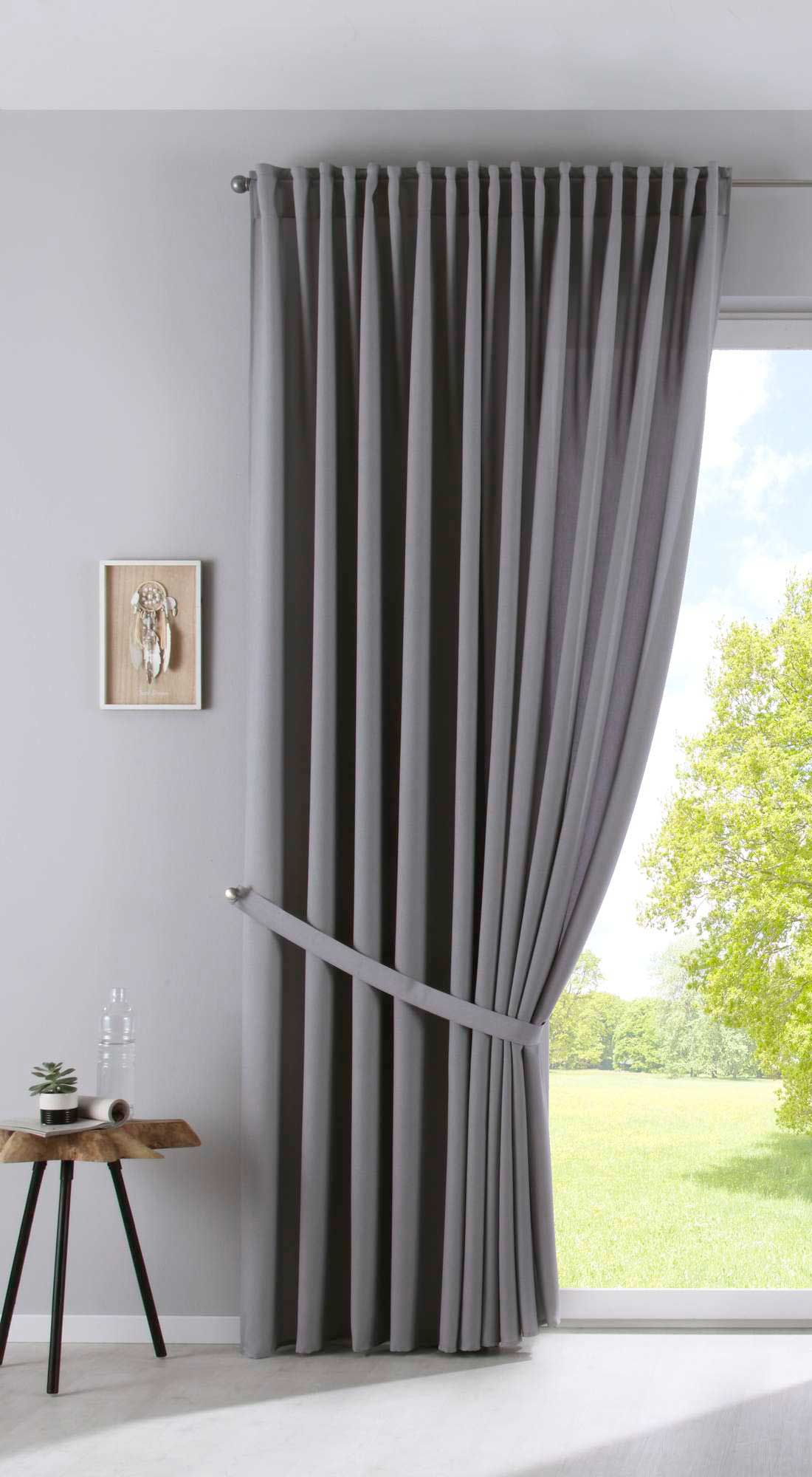 2er Set Vorhänge Blickdicht »PALERMO« Gardinen Extra Breit Matt Lichtdurchlässig Verdeckte Schlaufen Raffhalter Gardinenband 100002651-2 Vorhang Set 2er_Set_Vorhange_Blickdicht_PALERMO_Gardinen_Extra_Breit_Matt_Lichtdurchlassig_Verdeckte_Schlaufen_Raffhalter_Gardinenband_100002651-2_-_Gardinenbox.de_-_-3673828 | Gardinenbox.de