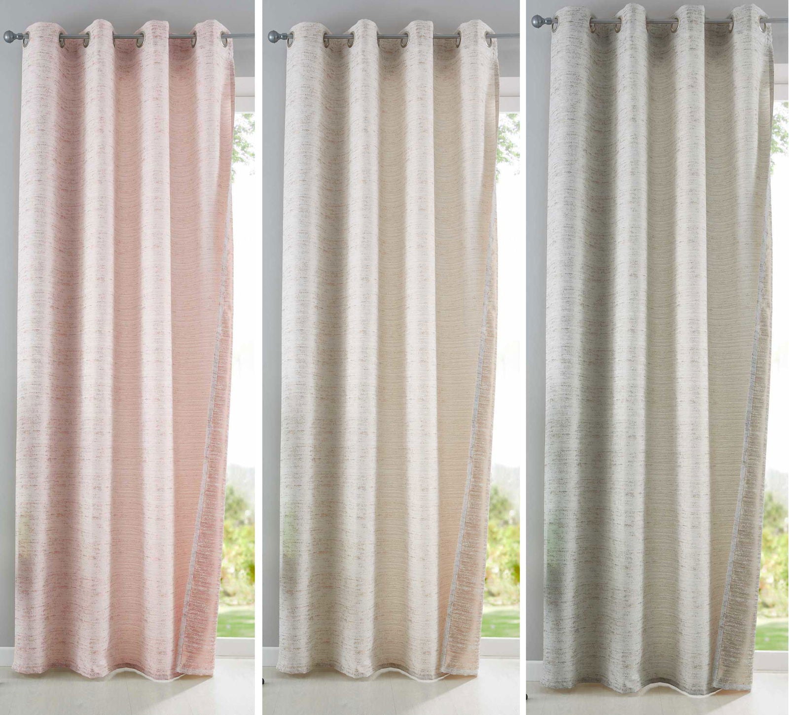 2er Set Vorhänge Ösen Schal Jacquard »Sivas« Blickdicht Gardine Edle Musterung 202073-2 Vorhang Set 2er_Set_Vorhange_Osen_Schal_Jacquard_Sivas_Blickdicht_Gardine_Edle_Musterung_202073-2_-_Gardinenbox.de_-_-3674118 | Gardinenbox.de