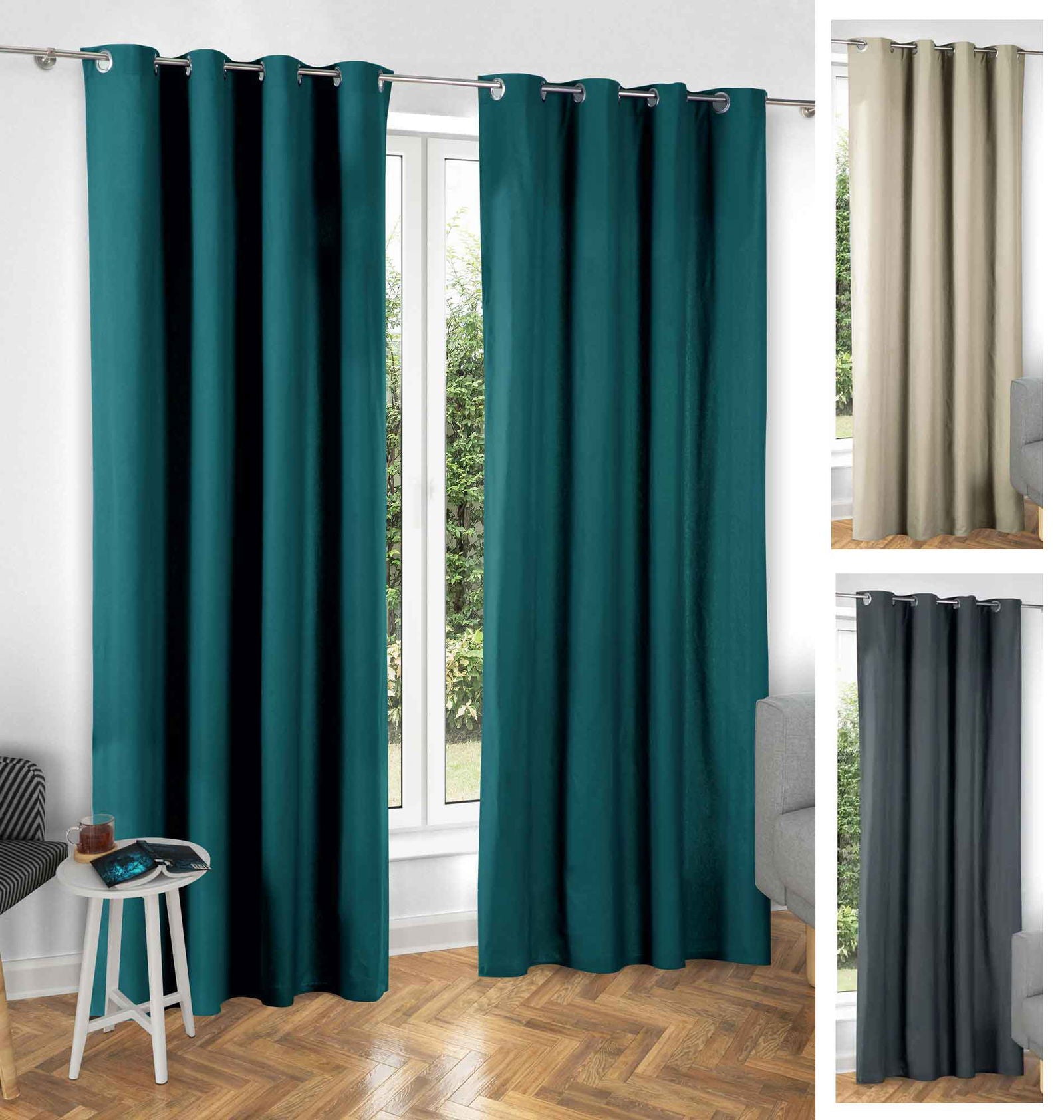 2er Set Vorhänge Verdunkelung Ösen »Orlando« 100% Baumwolle 220gr./m² pflegeleicht unempfindlich 2022600P-2 Vorhang Set 2er_Set_Vorhange_Verdunkelung_Osen_Orlando_100_Baumwolle_220gr.-m_pflegeleicht_unempfindlich_2022600P-2_-_Gardinenbox.de_-_-3674520 | Gardinenbox.de