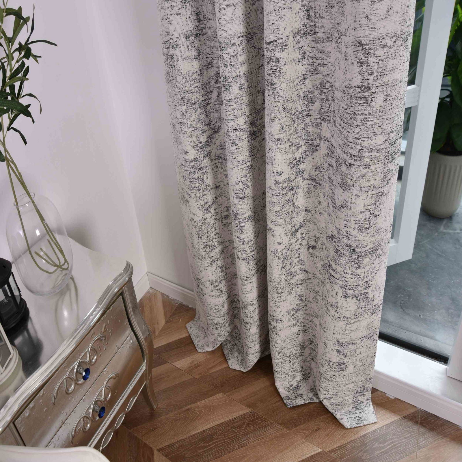 2er Set Vorhänge Wendevorhang HxB 245x140 cm Creme Schwarz Jacquard-Muster »VENEDIG« Beidseitig Nutzbar Hell/Dunkel Kunststoffösen Flexibles Raumdesign 2023310-2 Vorhang Set 2er_Set_Vorhange_Wendevorhang_HxB_245x140_cm_Creme_Schwarz_Jacquard-Muster_VENEDIG_Beidseitig_Nutzbar_Hell-Dunkel_Kunststoffosen_Flexibles_Raumdesign_2023310-2_-_Gardinenbox.de_-_-3_a3ce7b2e-417e-4d64-9f0e-43885f6e2742 | Gardinenbox.de