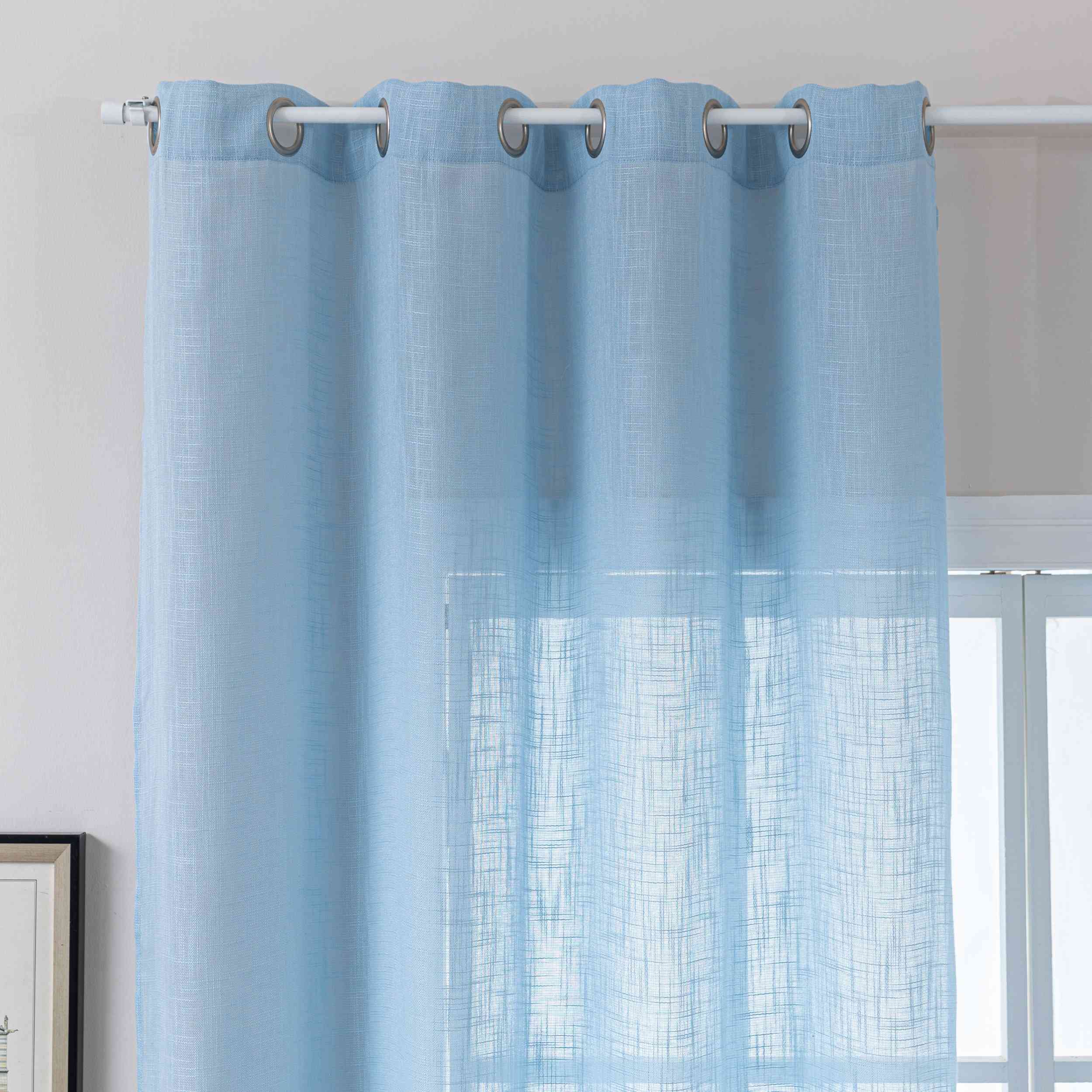2er Set Gardinen Ösen Grobfaser »Seoul« Ösen Linenlook-Struktur Uni Halbransparent Blickdicht 2024110-2 Gardinenschal 3F3A0473_a5e0401a-98ab-4fd3-b1bd-0ae4207fc4b9 | Gardinenbox.de
