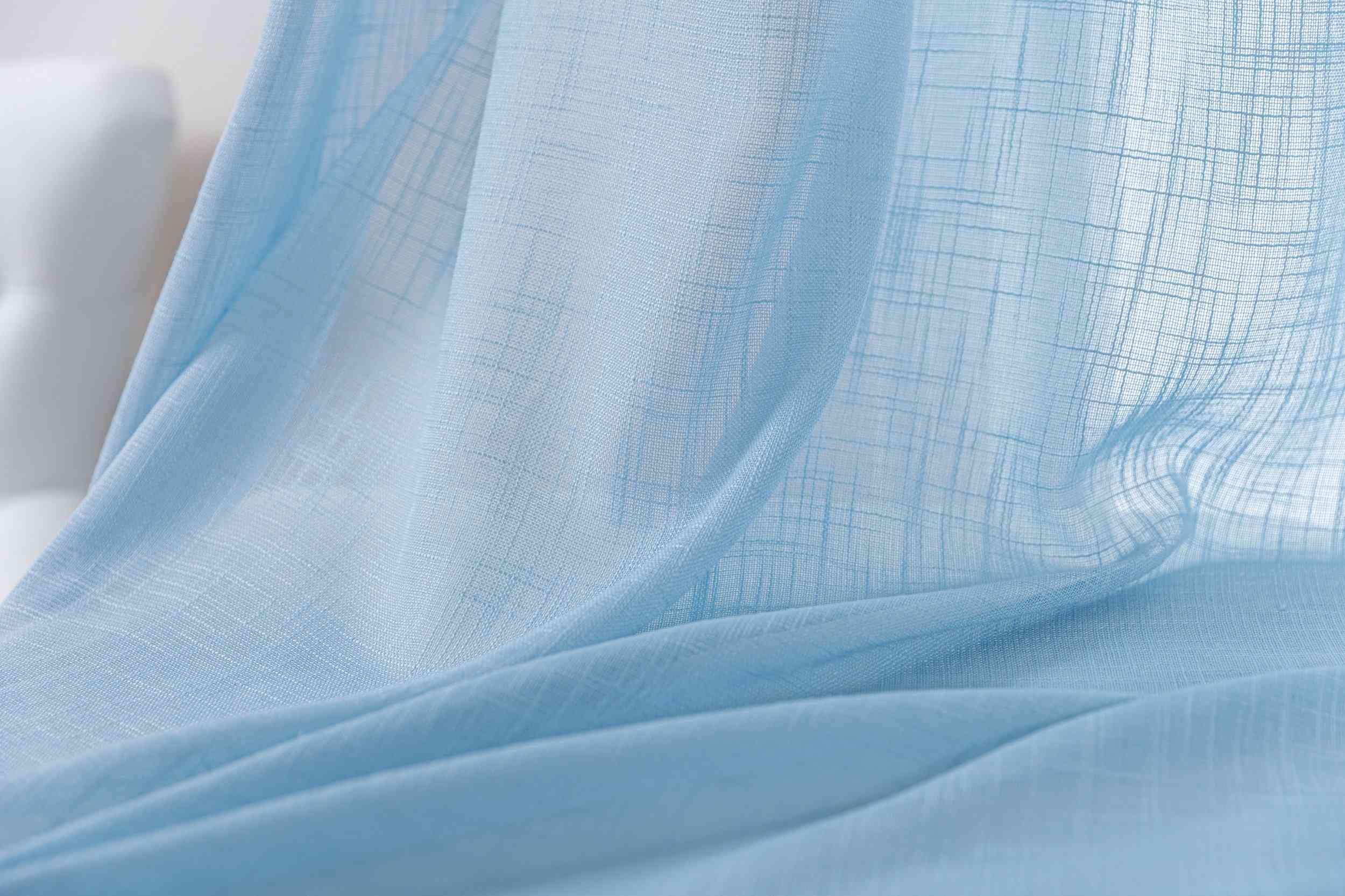 Gardine Ösen Grobfaser »Seoul« Ösen Linenlook-Struktur Uni Halbransparent Blickdicht 2024110 Gardinenschal 3F3A0504 | Gardinenbox.de