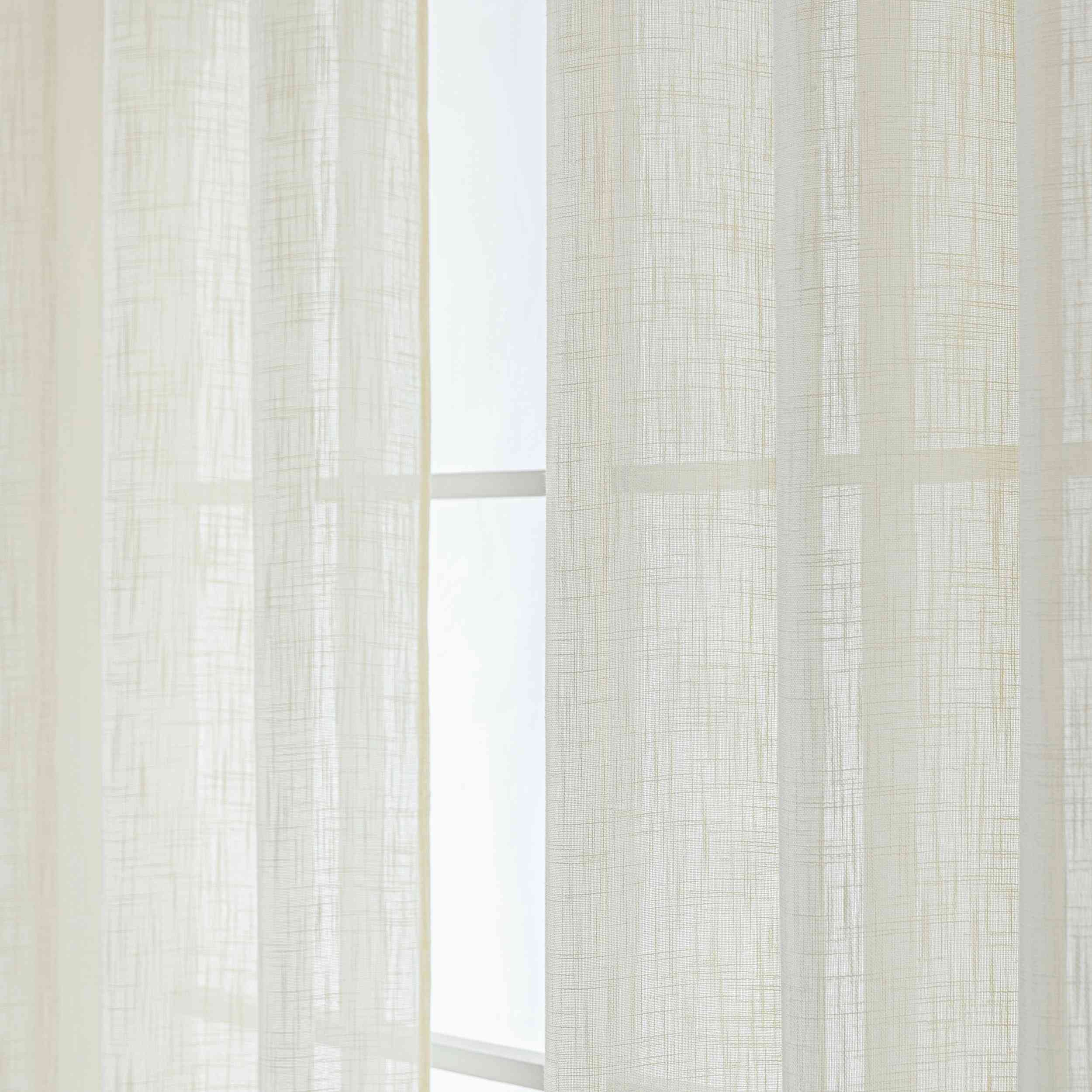 2er Set Gardinen Ösen Grobfaser »Seoul« Ösen Linenlook-Struktur Uni Halbransparent Blickdicht 2024110-2 Gardinenschal 3F3A0541_54cda482-1347-4bb2-9a31-f2c0ff4559ed | Gardinenbox.de