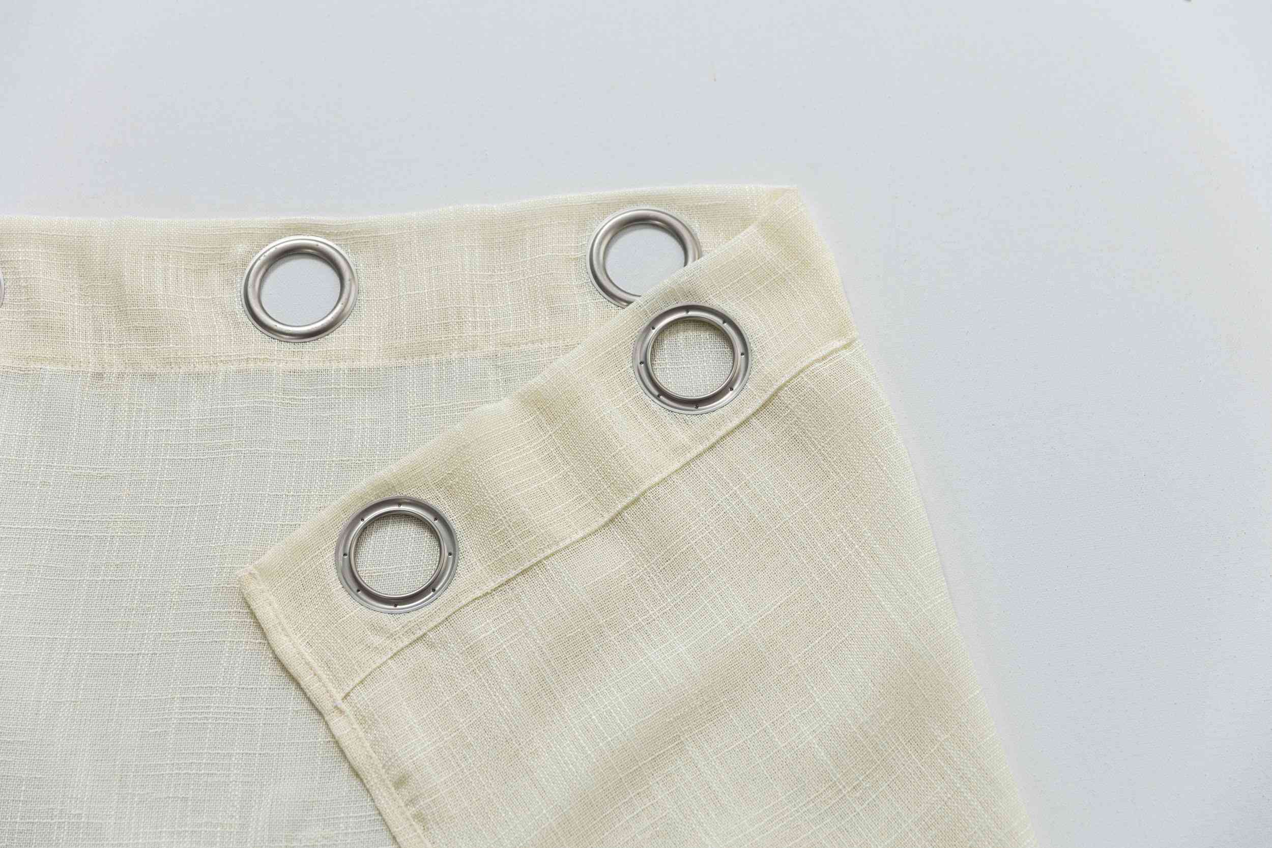 2er Set Gardinen Ösen Grobfaser »Seoul« Ösen Linenlook-Struktur Uni Halbransparent Blickdicht 2024110-2 Gardinenschal 3F3A0771_d01b4dd9-4098-46ad-96b0-06d78b4ba851 | Gardinenbox.de