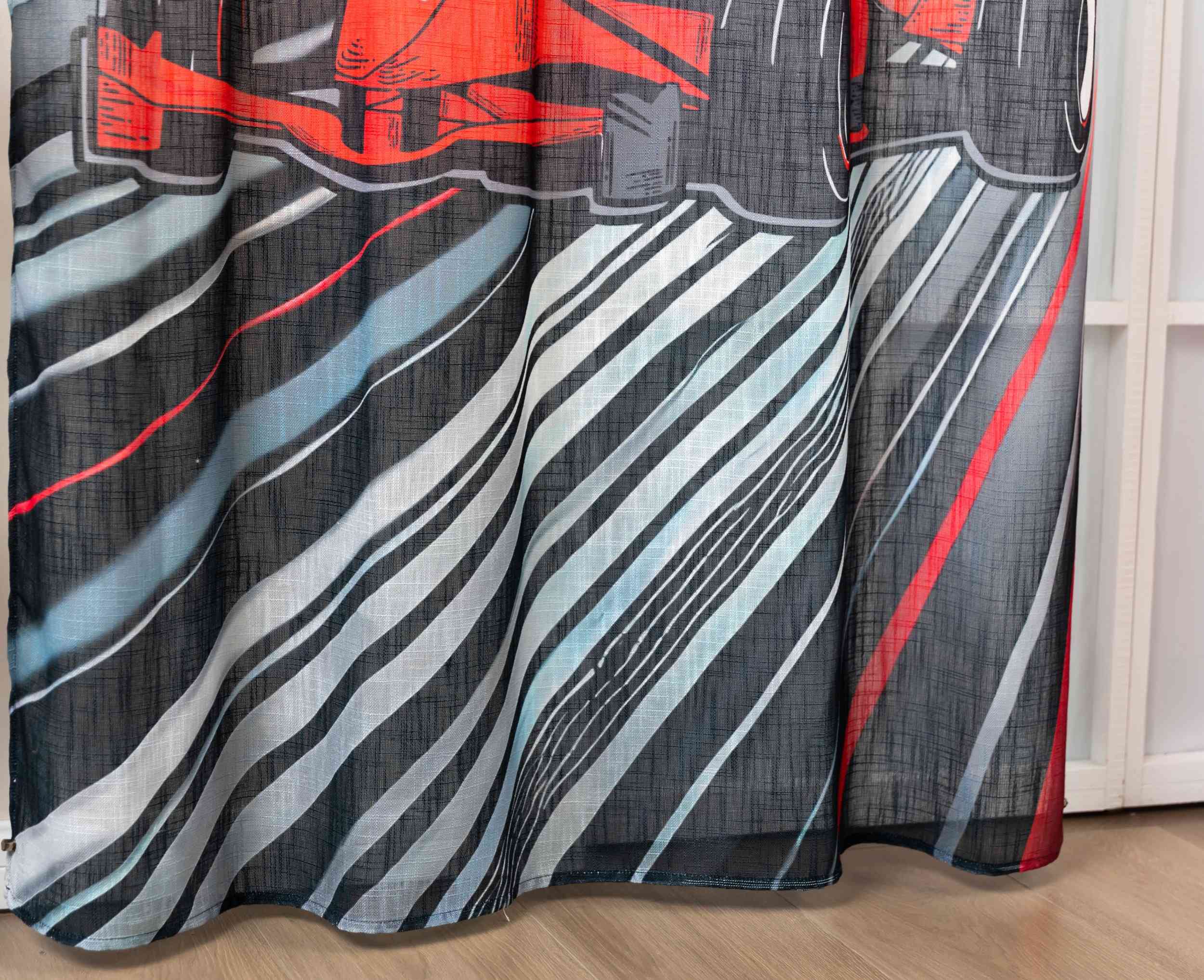 Vorhang Ösen Grobfaser »Seoul Collection« Digital Druck Ösen Gardinen Linenlook-Struktur Halbransparent Blickdicht 2024120 Vorhang 3F3A5906 | Gardinenbox.de