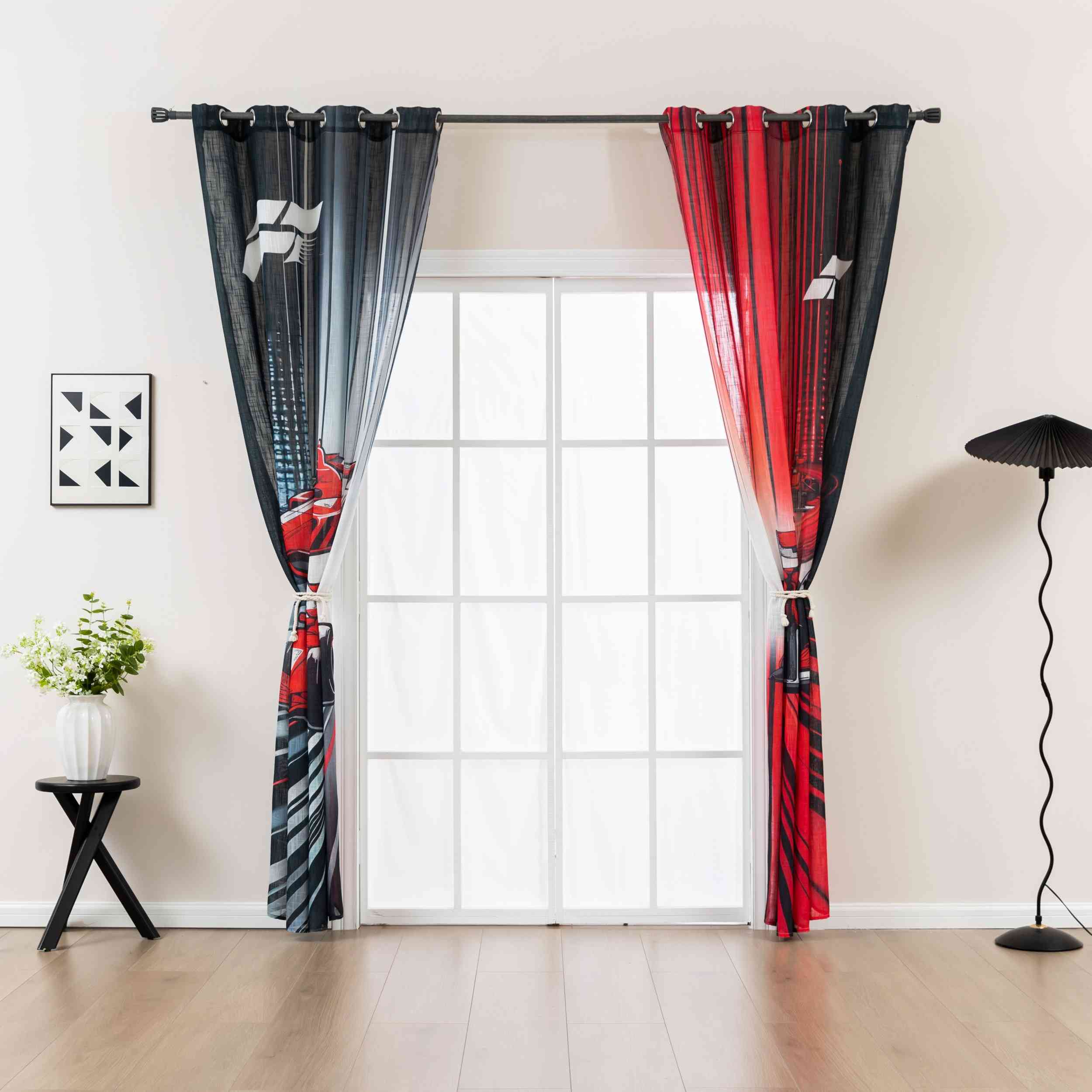 Vorhang Ösen Grobfaser »Seoul Collection« Digital Druck Ösen Gardinen Linenlook-Struktur Halbransparent Blickdicht 2024120 Vorhang 3F3A5954_1 | Gardinenbox.de