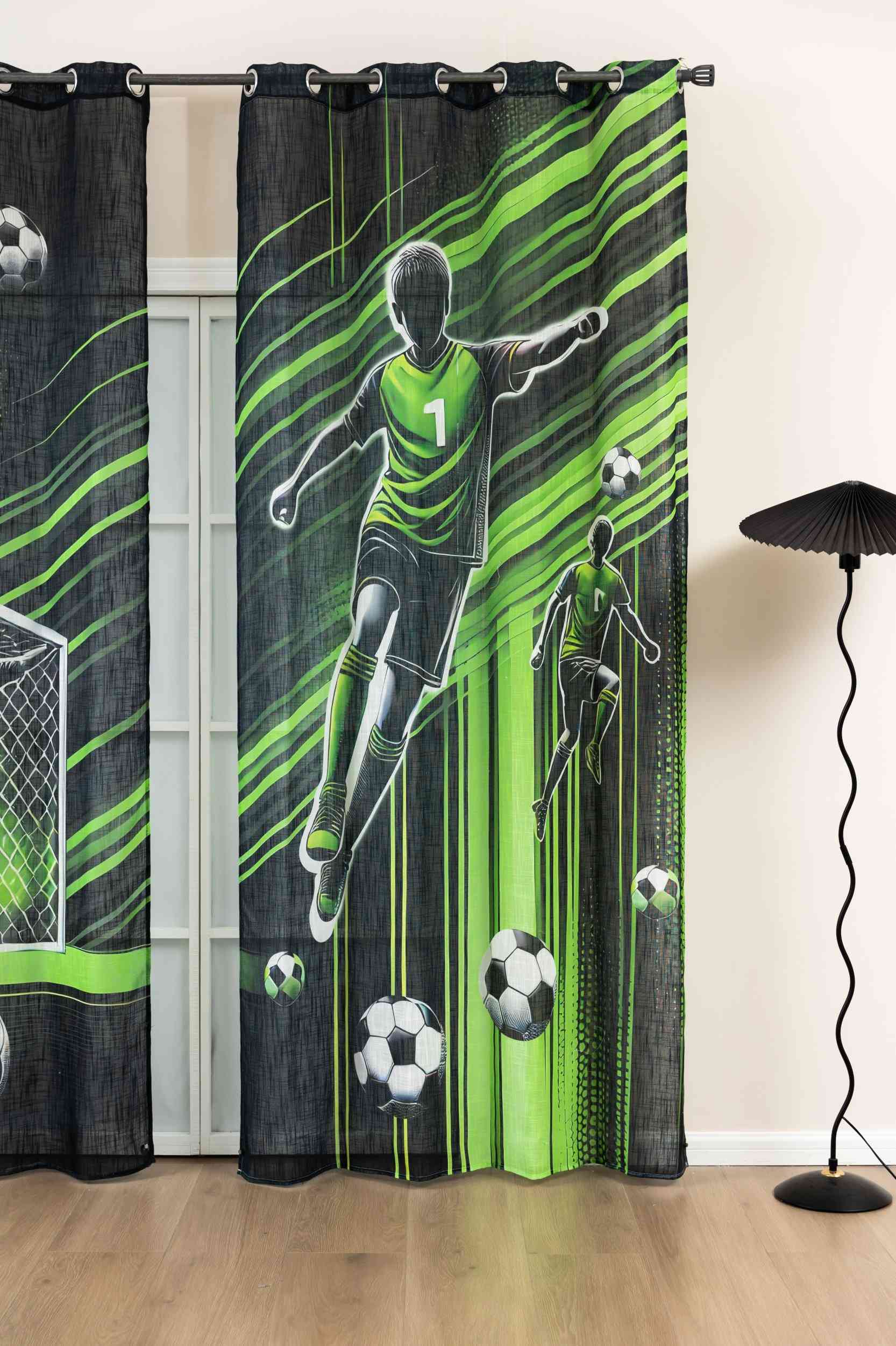 2er Set Vorhang Ösen Grobfaser »Seoul Collection« Digital Druck Ösen Linenlook-Struktur Halbransparent Blickdicht Gardinen Vorhang 3F3A5970 | Gardinenbox.de