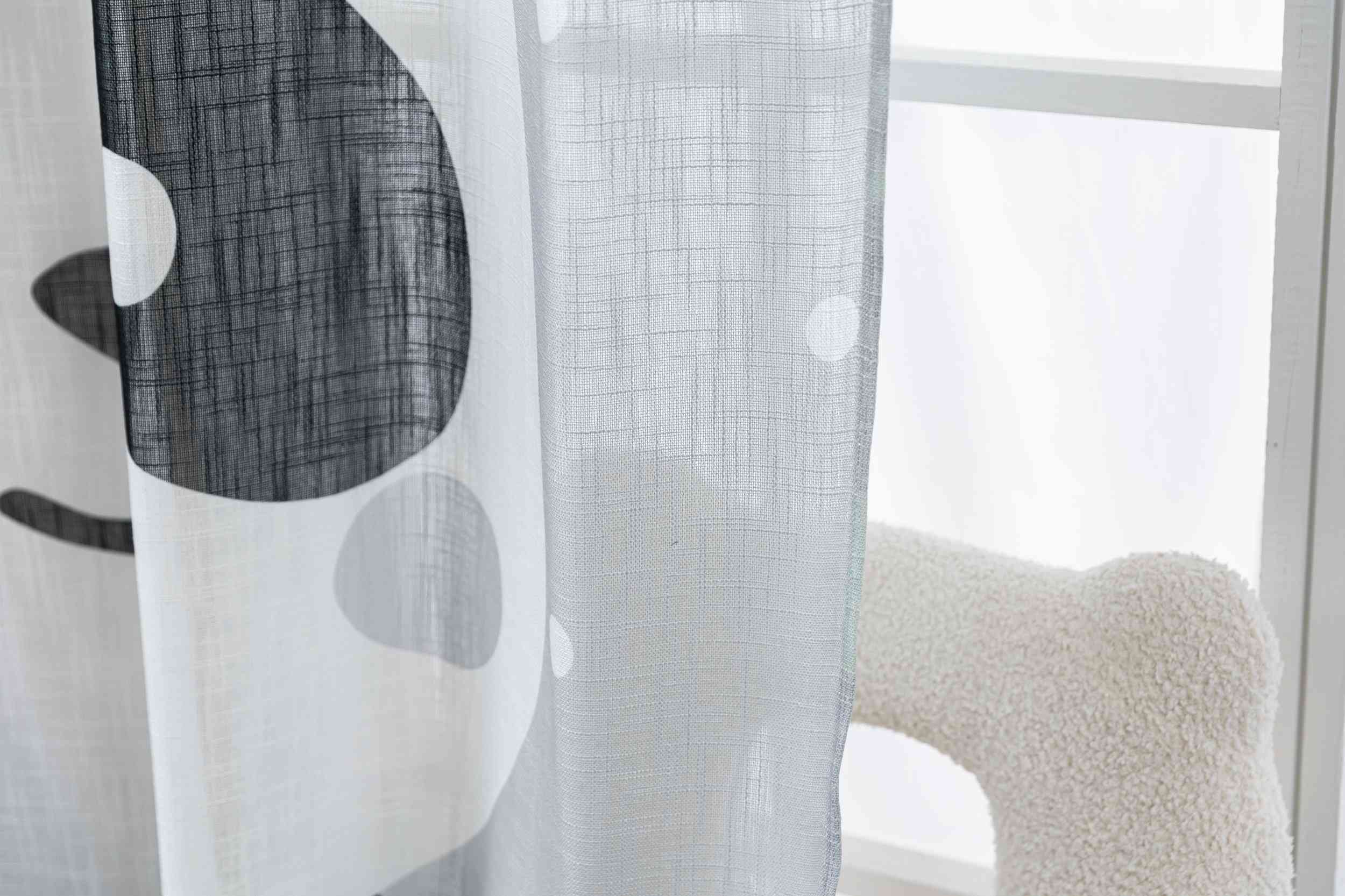 Vorhang Ösen Grobfaser »Seoul Collection« Digital Druck Ösen Gardinen Linenlook-Struktur Halbransparent Blickdicht 2024120 Vorhang 3F3A6121 | Gardinenbox.de