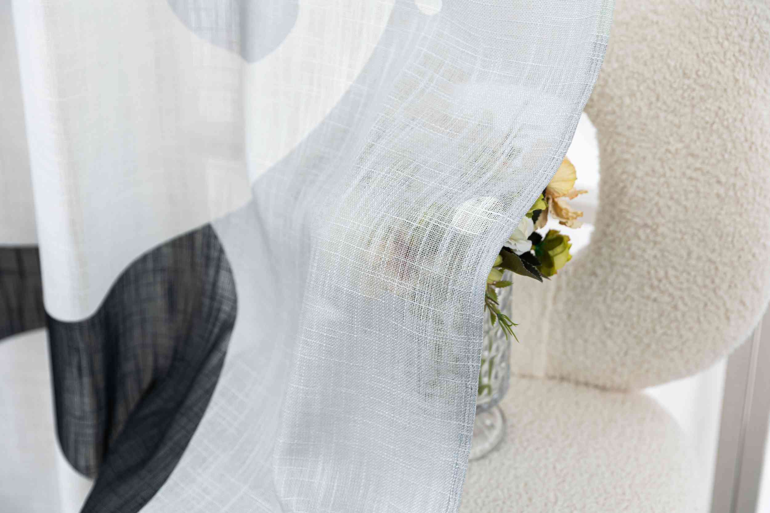 2er Set Vorhang Ösen Grobfaser »Seoul Collection« Digital Druck Ösen Linenlook-Struktur Halbransparent Blickdicht Gardinen Vorhang 3F3A6123 | Gardinenbox.de