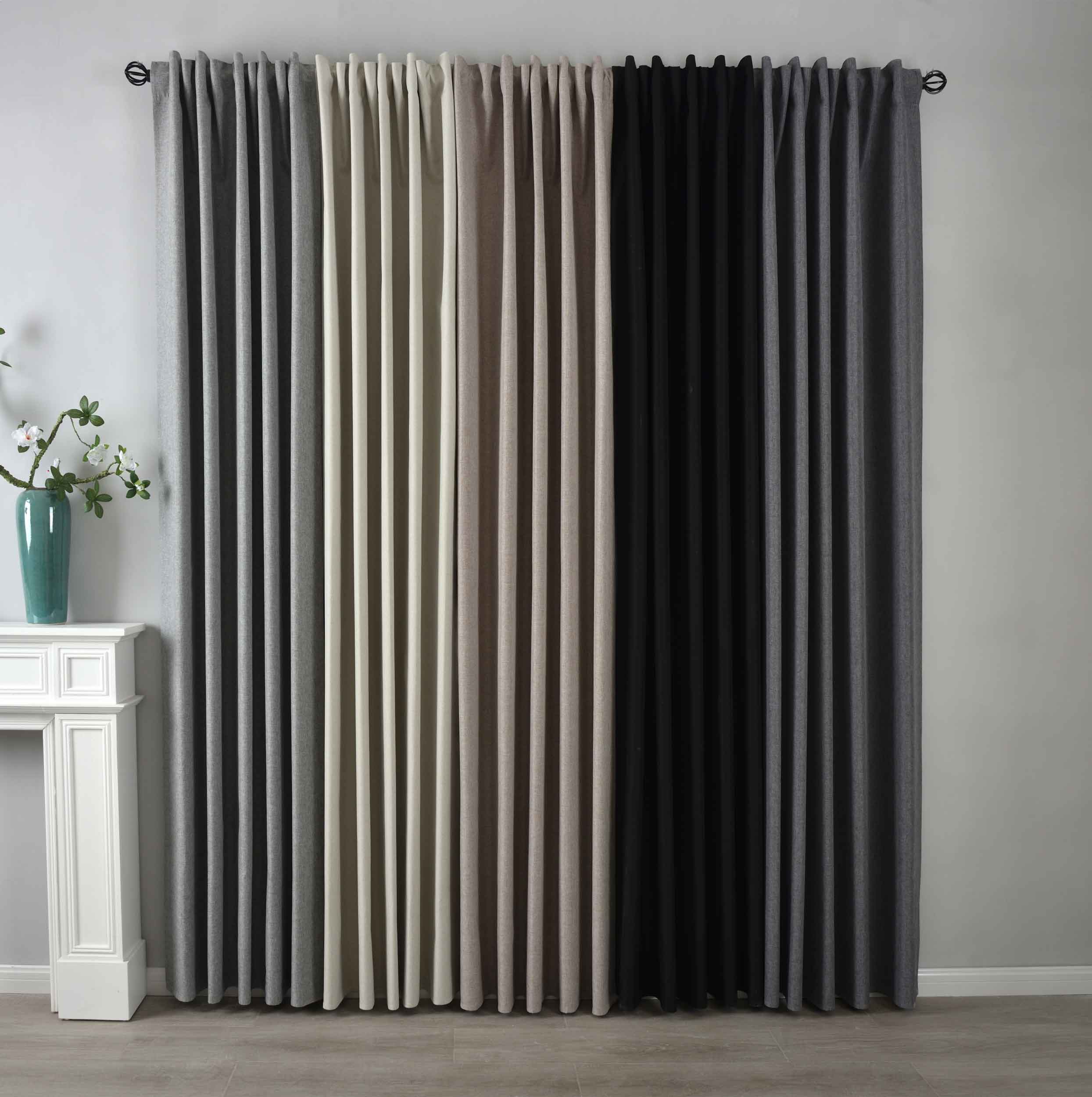 2er Set Verdunkelungsvorhänge 100% Verdunkelung »BOSTON Dark« mit Multibandaufhängung 2023600-2 Vorhang Set 47596040192264_65710bb5-de56-46b8-8846-79438981b90f | Gardinenbox.de