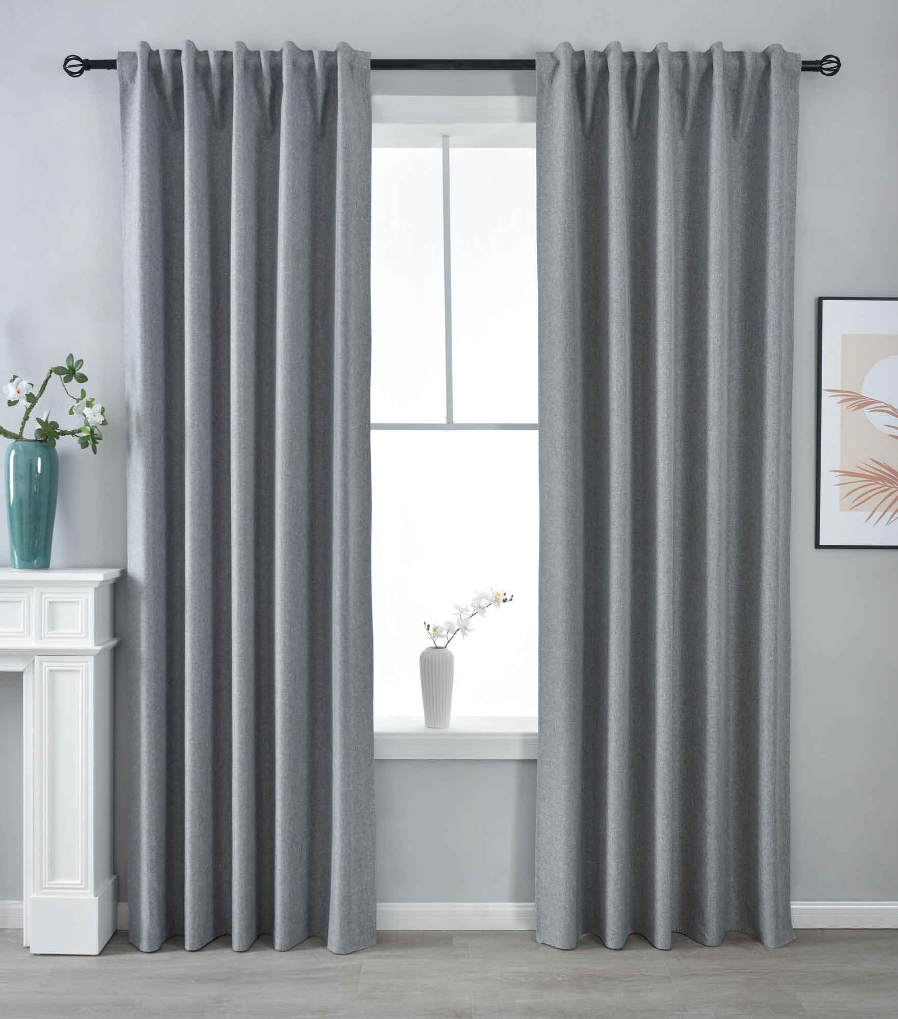 2er Set Verdunkelungsvorhänge 100% Verdunkelung »BOSTON Dark« mit Multibandaufhängung 2023600-2 Grau HxB 245x140 cm Vorhang Set 47596055920904_7fe61bb3-a6f2-4bd8-bd0d-91e28b8ca858 | Gardinenbox.de