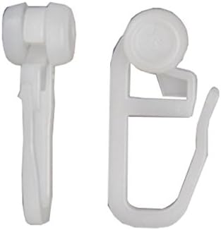 100 Gardinenröllchen, Rollringe, Universalhaken, Gardinengleiter - Leise und Effiziente Gleiter für Innenlaufschienen und -stangen | Made in Germany | Ø8mm x 8mm x 27mm 20231000 Gardinen Zubehör 47924501774600_4a73b606-df79-4d66-9842-5519f7a561f3 | Gardinenbox.de