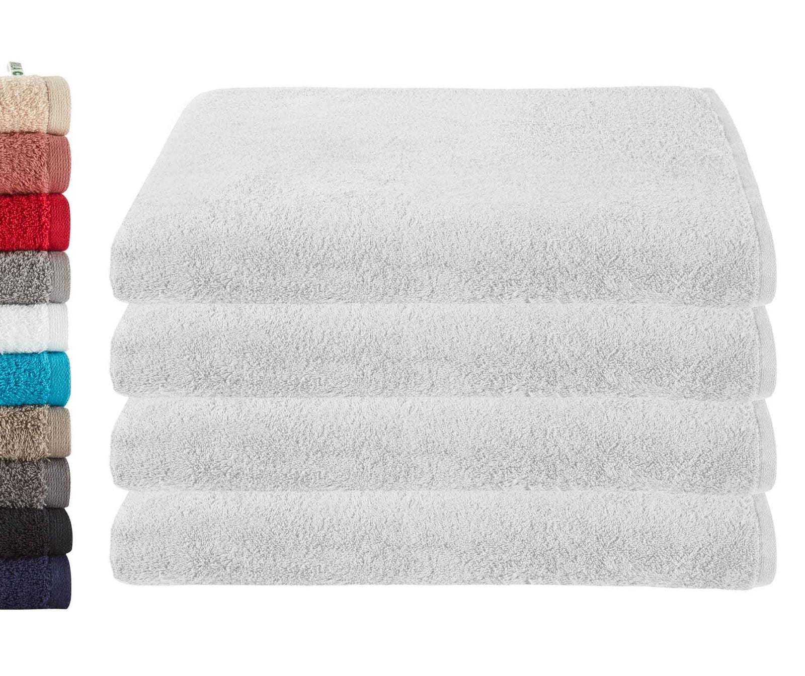 4er Set Saunatücher Frottee »Montreal« 500 g/m² 100% Bio Baumwolle Made in Green 2020104-4er Weiß Frottee 4er_Set_Saunatucher_Frottee_Montreal_500_g-m_100_Bio_Baumwolle_Made_in_Green_2020104-4er_-_Gardinenbox.de_-_-3677083 | Gardinenbox.de