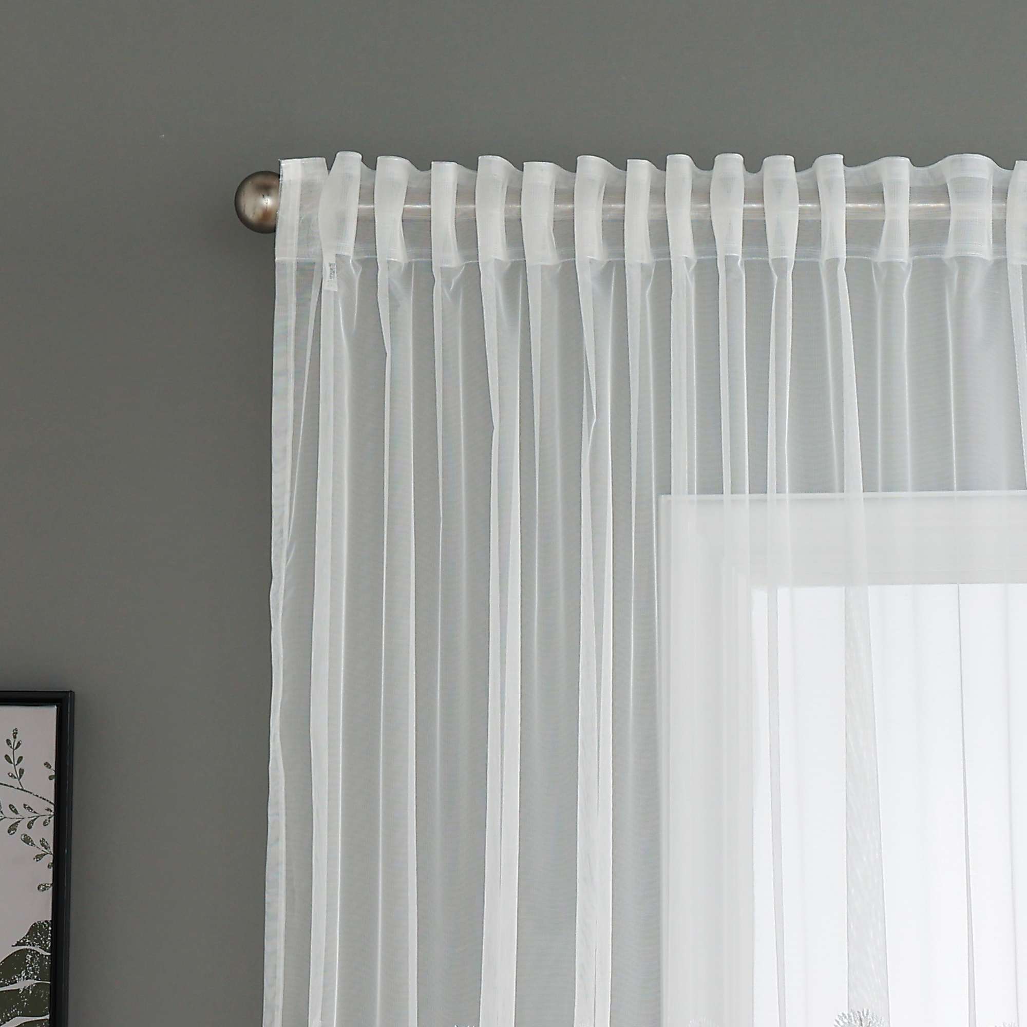 Gardine Raschel Stickerei Design »Florenz« Multiband für Gardinenschiene und Gardinenstange Elegante Fensterdekoration 2023200 Gardinenschal 593A0211 | Gardinenbox.de