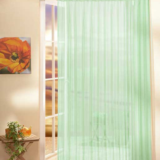 Gardinen Store Voile mit Kräuselband 610001