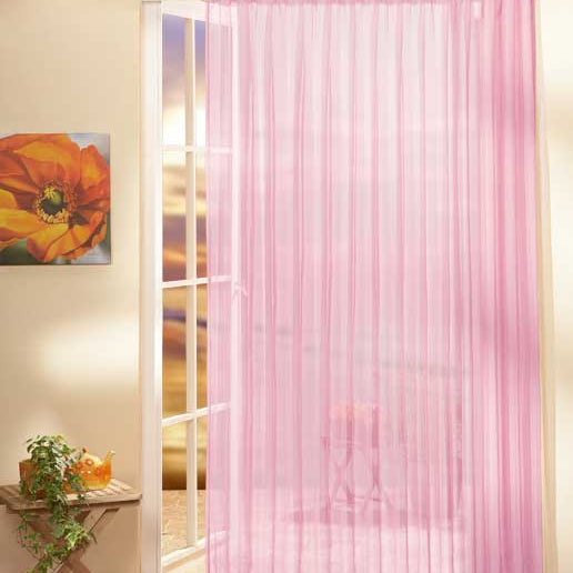 Gardinen Store Voile mit Kräuselband 610001