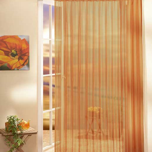 Gardinen Store Voile mit Kräuselband 610001