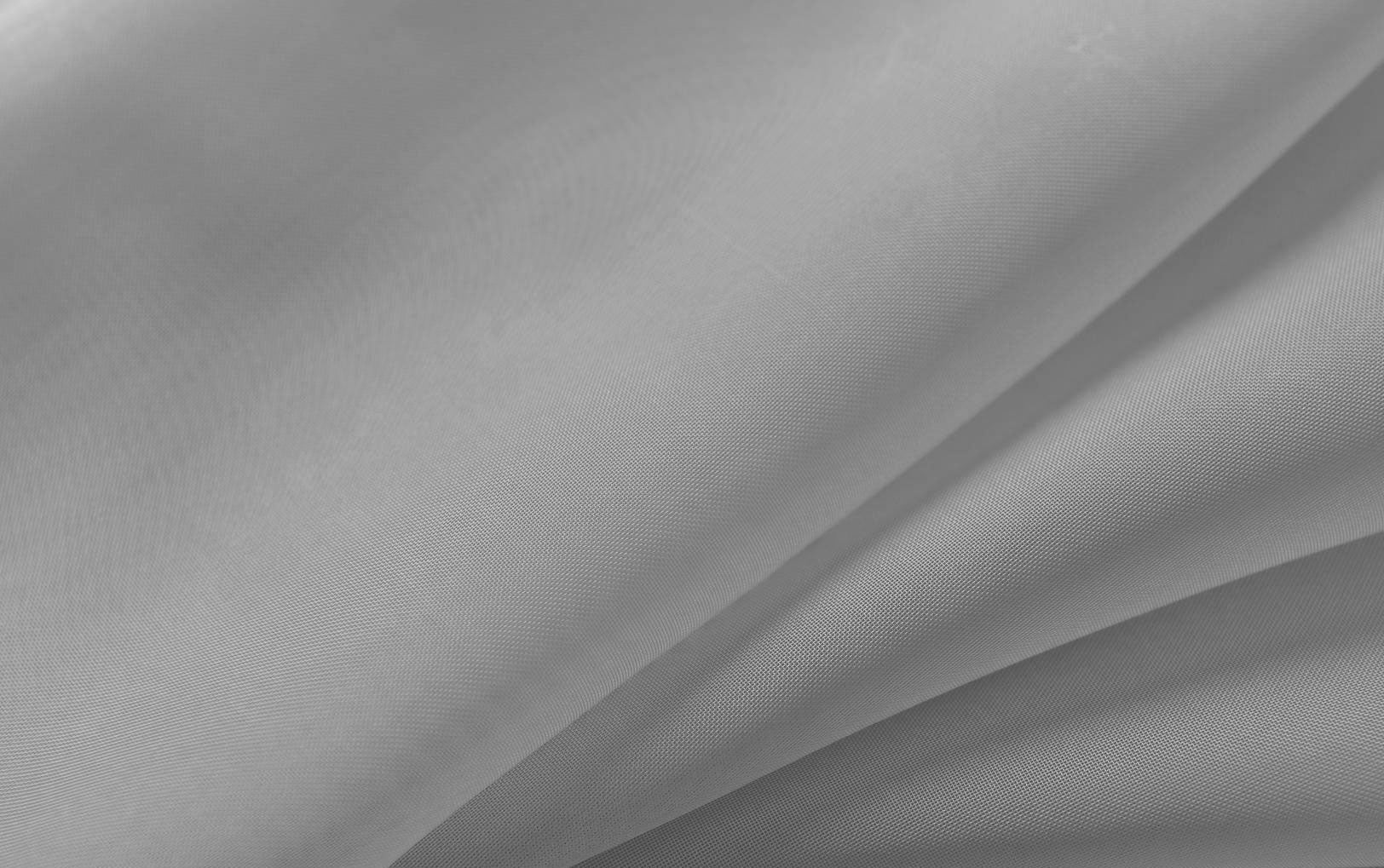 2er-Pack Gardinen Transparent Vorhang Set Wohnzimmer Voile Schlaufenschal mit Bleibandabschluß 61000CN Gardinen Set 61000cn_d1_grau | Gardinenbox.de