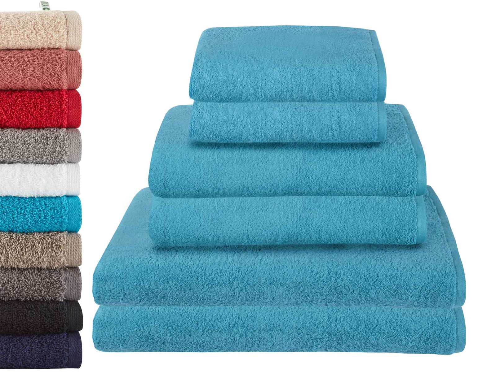 6er Set 2 Handtücher 50x100 cm 2 Badetücher BxL 70x140 cm 2 Saunatücher 100x150 cm »Montreal« 100% Bio Baumwolle 2020102-3-4set Frottee 6er_Set_2_Handtucher_50x100_cm_2_Badetucher_BxL_70x140_cm_2_Saunatucher_100x150_cm_Montreal_100_Bio_Baumwolle_2020102-3-4set_-_Gardinenbox.de_-_-3677287 | Gardinenbox.de