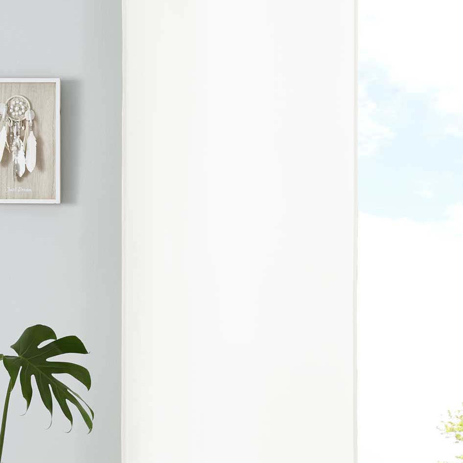 1er Set Schiebegardine Flächenvorhang Mikrofaser Vorhang Gardine Raumteiler Matt Paneelwagen Beschwerungsstange 85600N Creme Schiebegardine 85600Ncreme_0e9e74f2-597c-47b3-a04c-d38dd19f823e | Gardinenbox.de