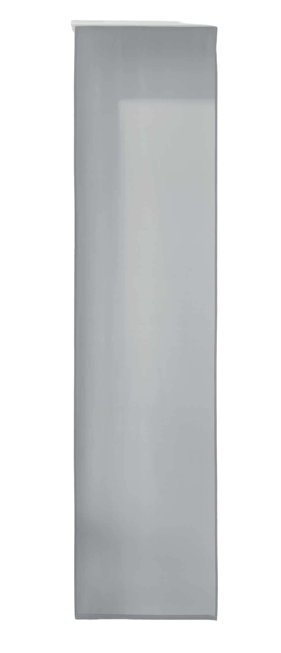 1er Set Schiebegardine Flächenvorhang Mikrofaser Vorhang Gardine Raumteiler Matt Paneelwagen Beschwerungsstange 85600N Schiebegardine 85600Ngrau-crop | Gardinenbox.de